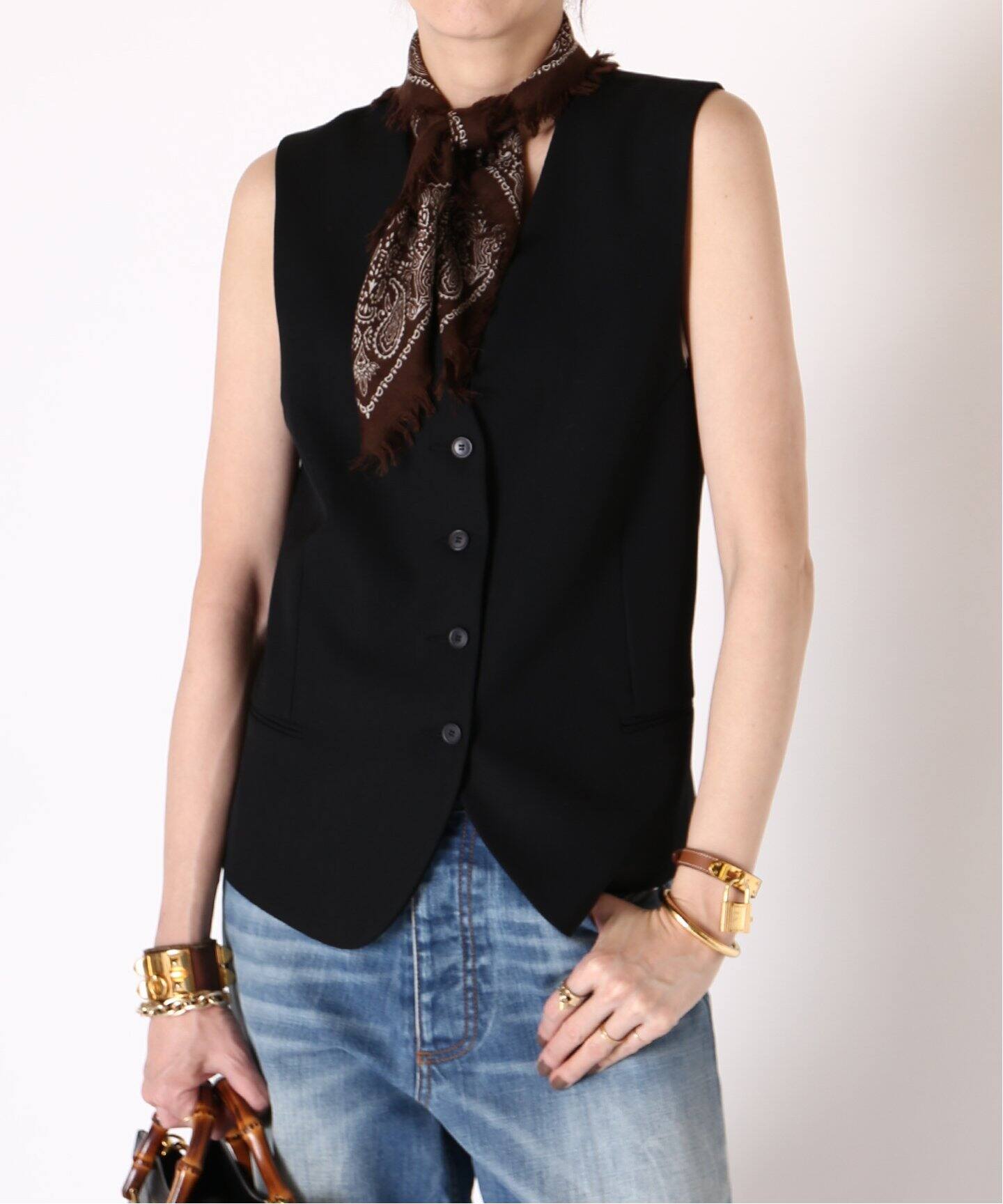 LUTZ HUELLE/ルッツ ヒュエル】 MARGO ベスト（ベスト）｜MUSE de  