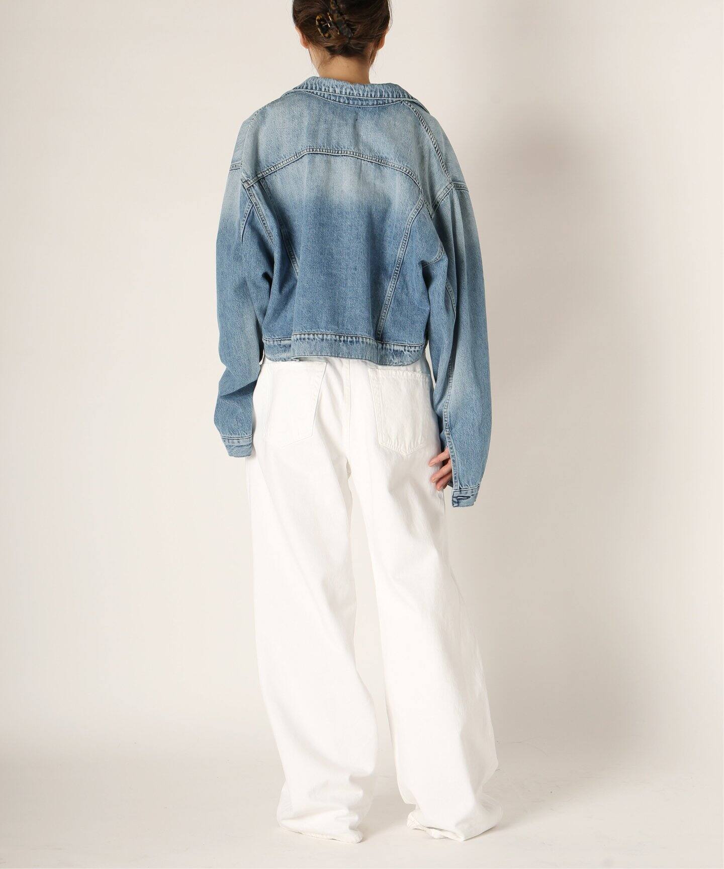 3X1/スリーバイワン】GINA DENIM SHORT ジャケット（デニムジャケット 