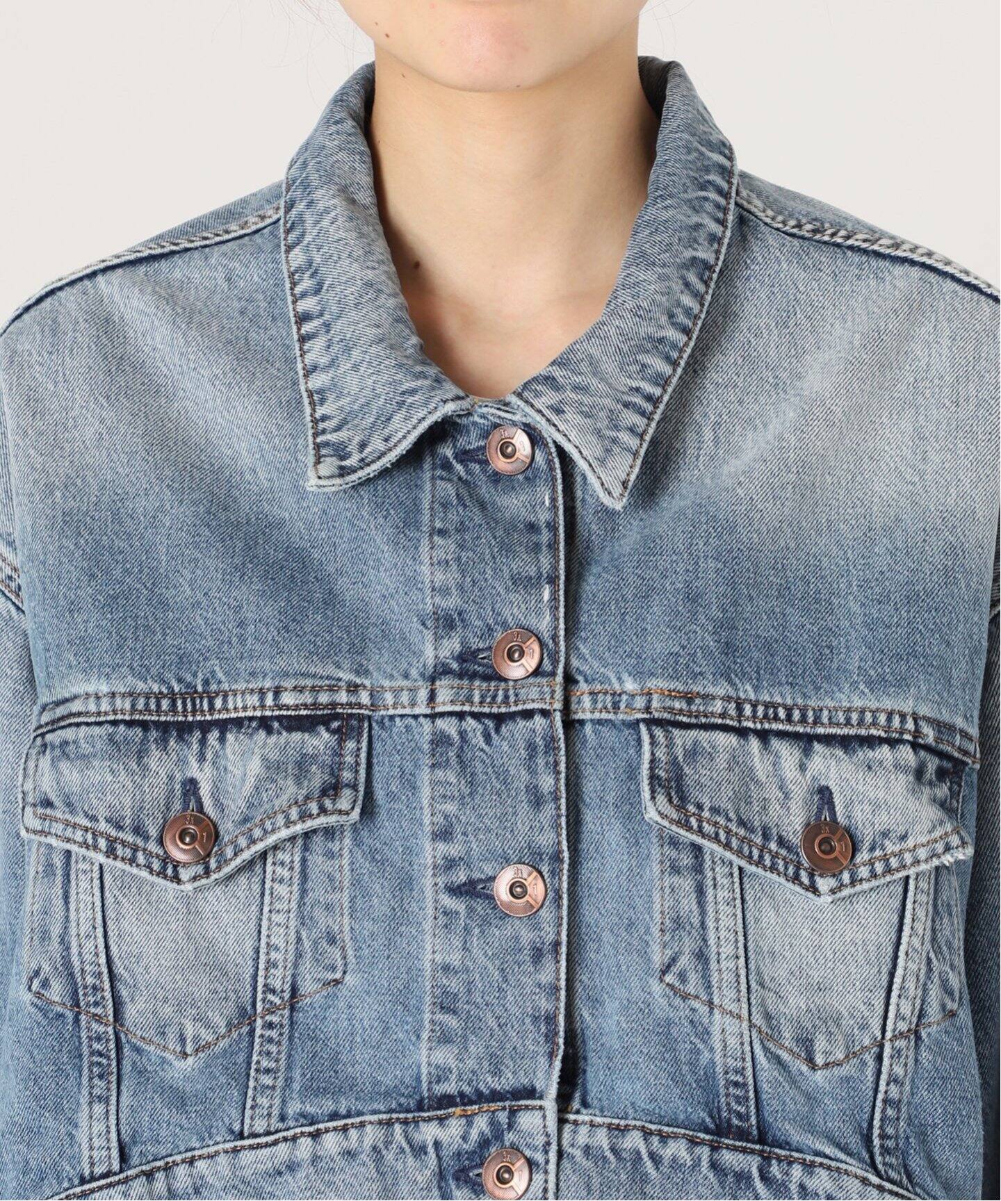 3X1/スリーバイワン】GINA DENIM SHORT ジャケット（デニムジャケット 