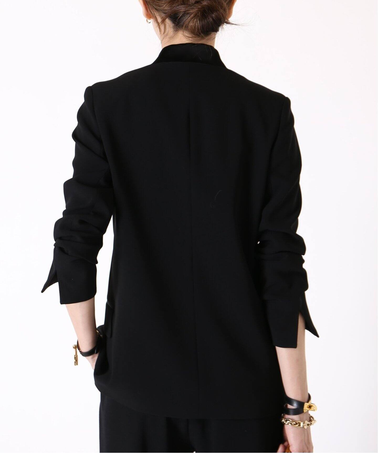 Col Pierrot/コルピエロ】BLACK SINGLE ジャケット（ノーカラー  