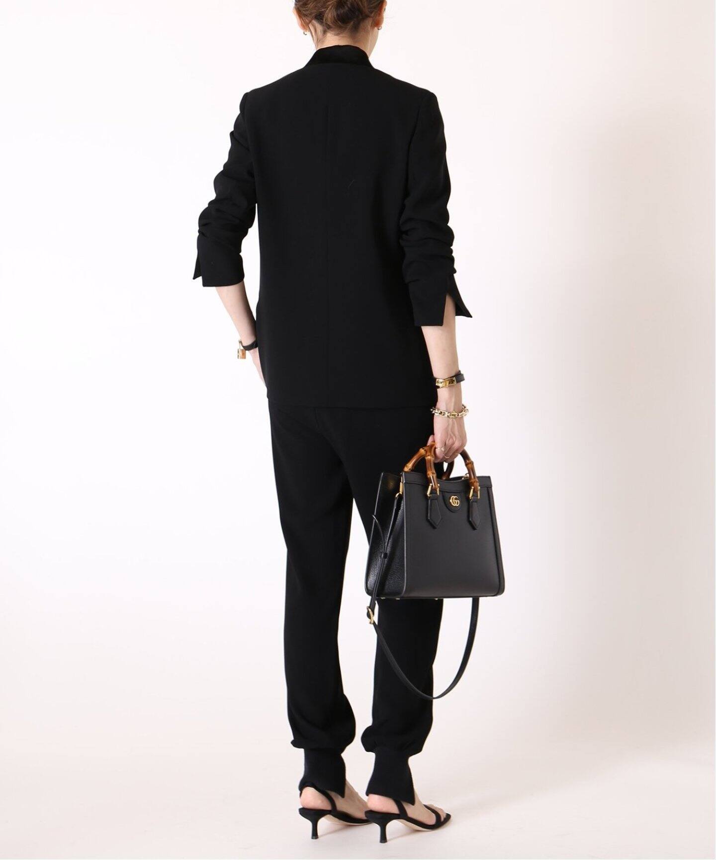 Col Pierrot/コルピエロ】BLACK SINGLE ジャケット（ノーカラー  