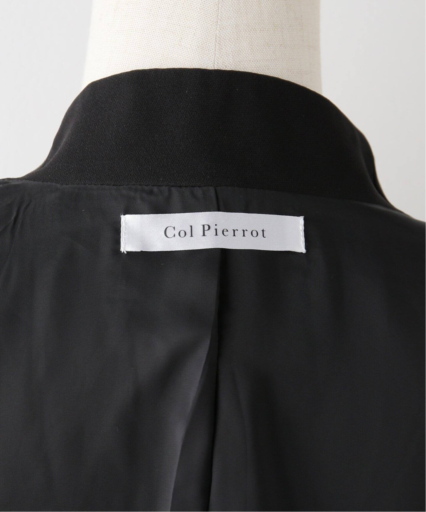 Col Pierrot/コルピエロ】BLACK SINGLE ジャケット（ノーカラー  