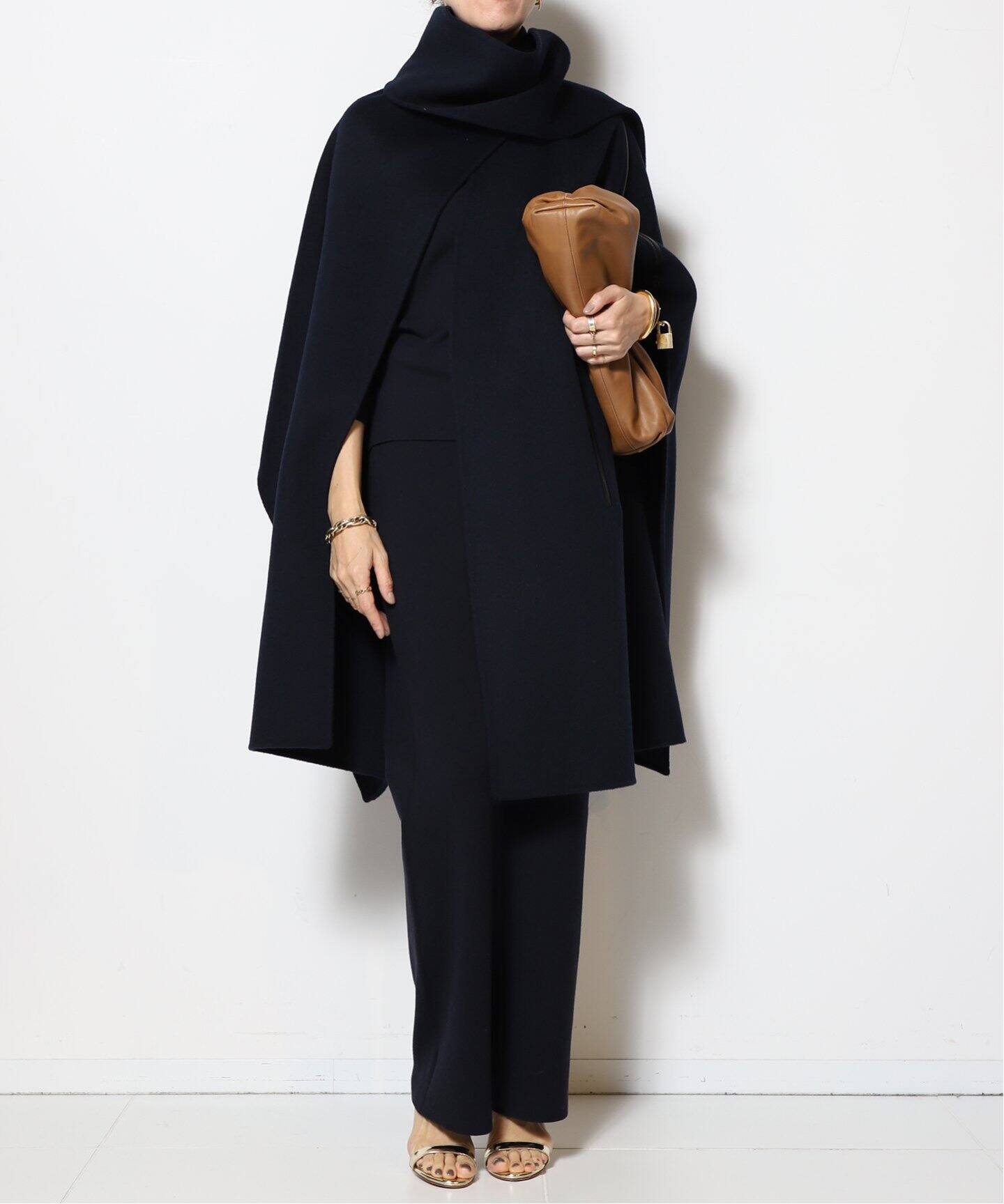 YVES SALOMON/イヴ サロモン】ケープ（ポンチョ・マント）｜MUSE de  