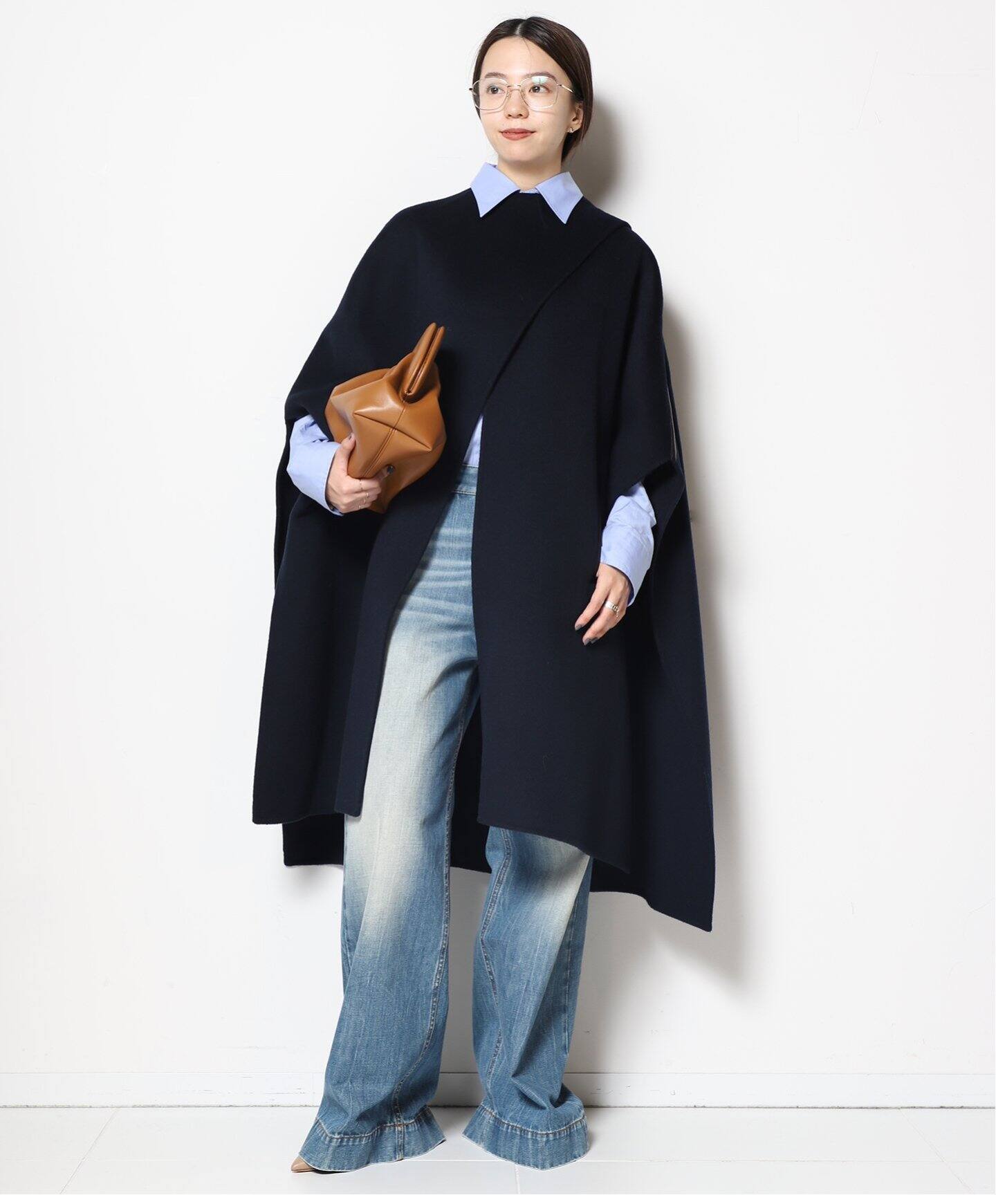 YVES SALOMON/イヴ サロモン】ケープ（ポンチョ・マント）｜MUSE de  