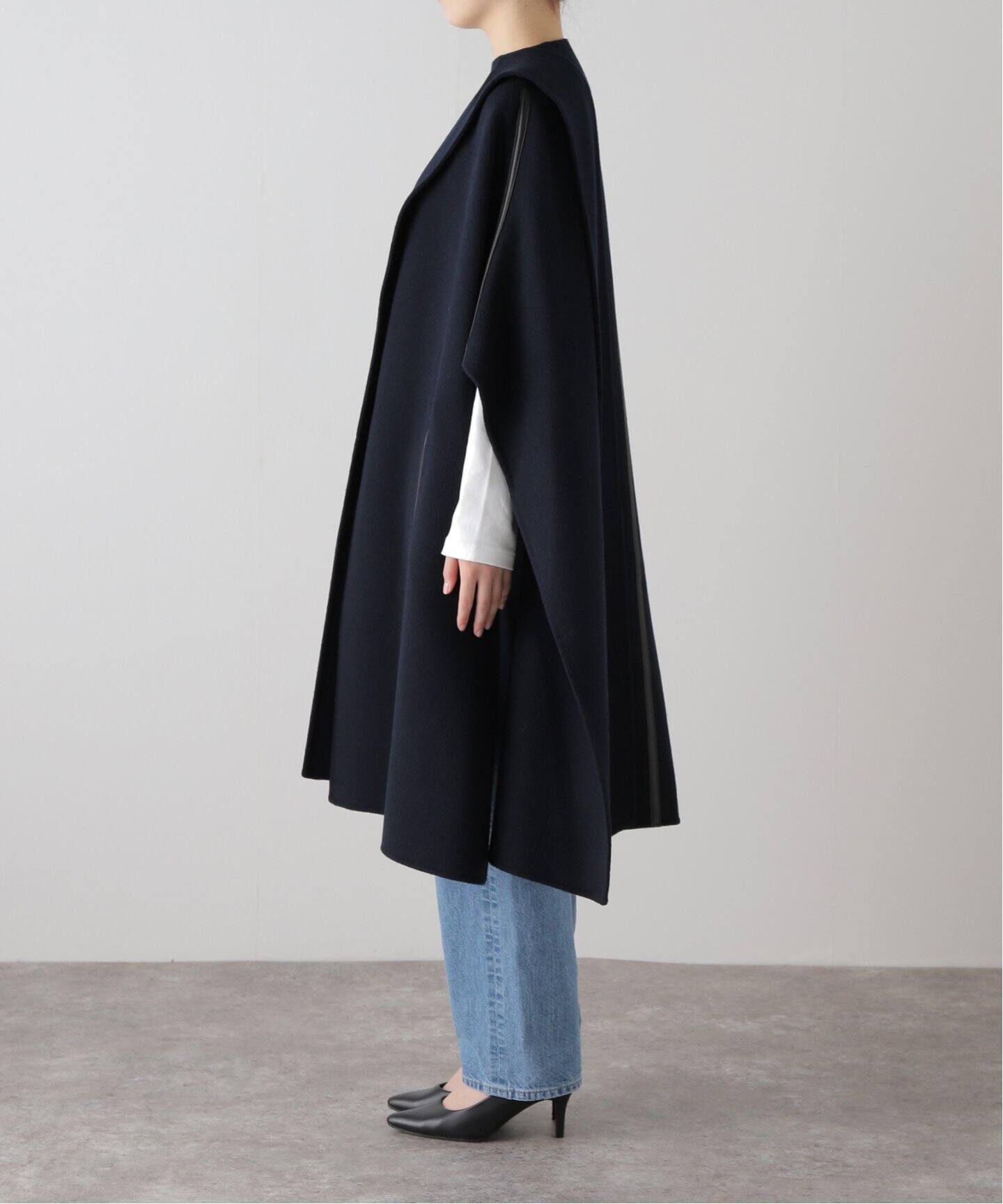 YVES SALOMON/イヴ サロモン】ケープ（ポンチョ・マント）｜MUSE de  