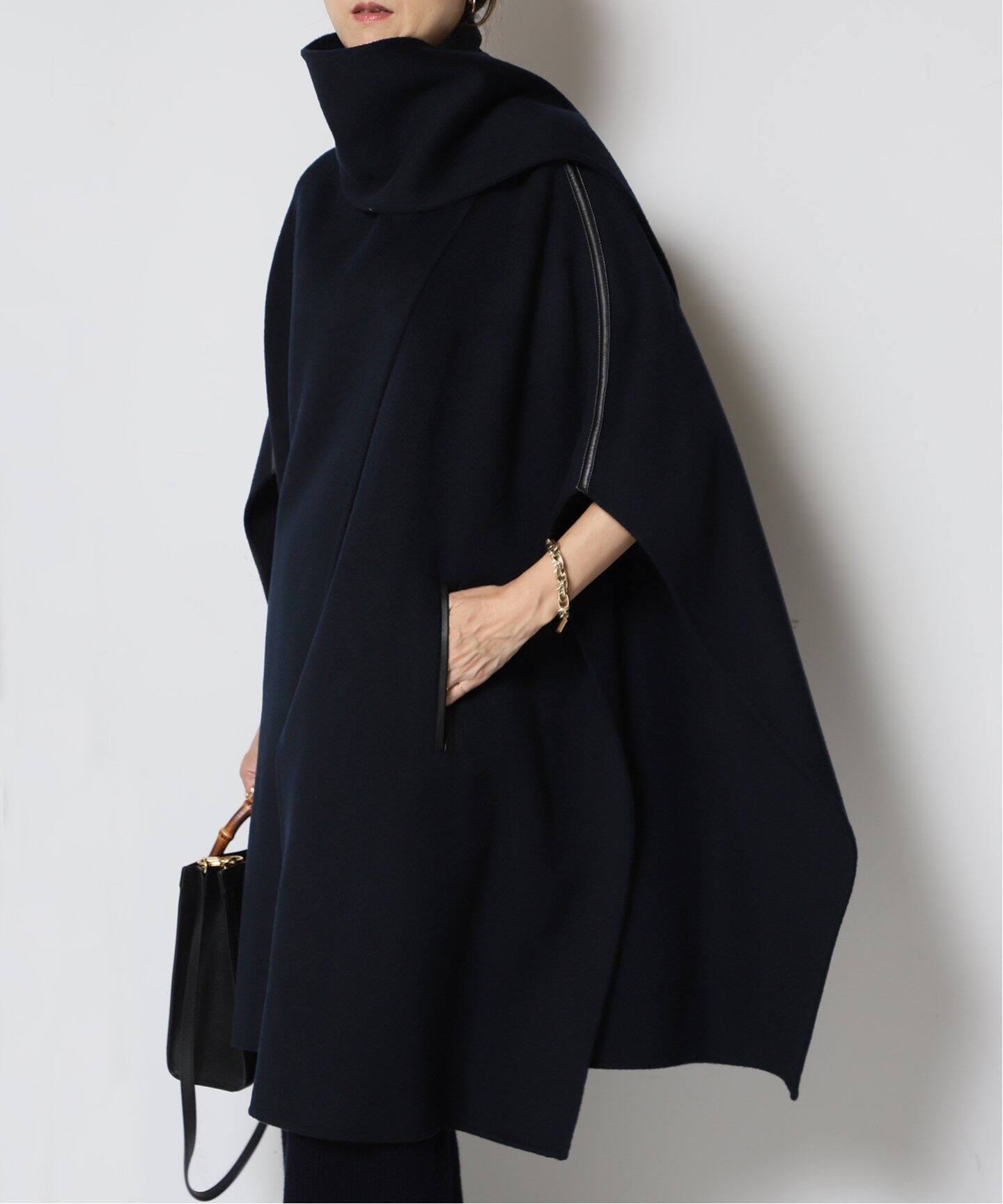 YVES SALOMON/イヴ サロモン】ケープ（ポンチョ・マント）｜MUSE de  