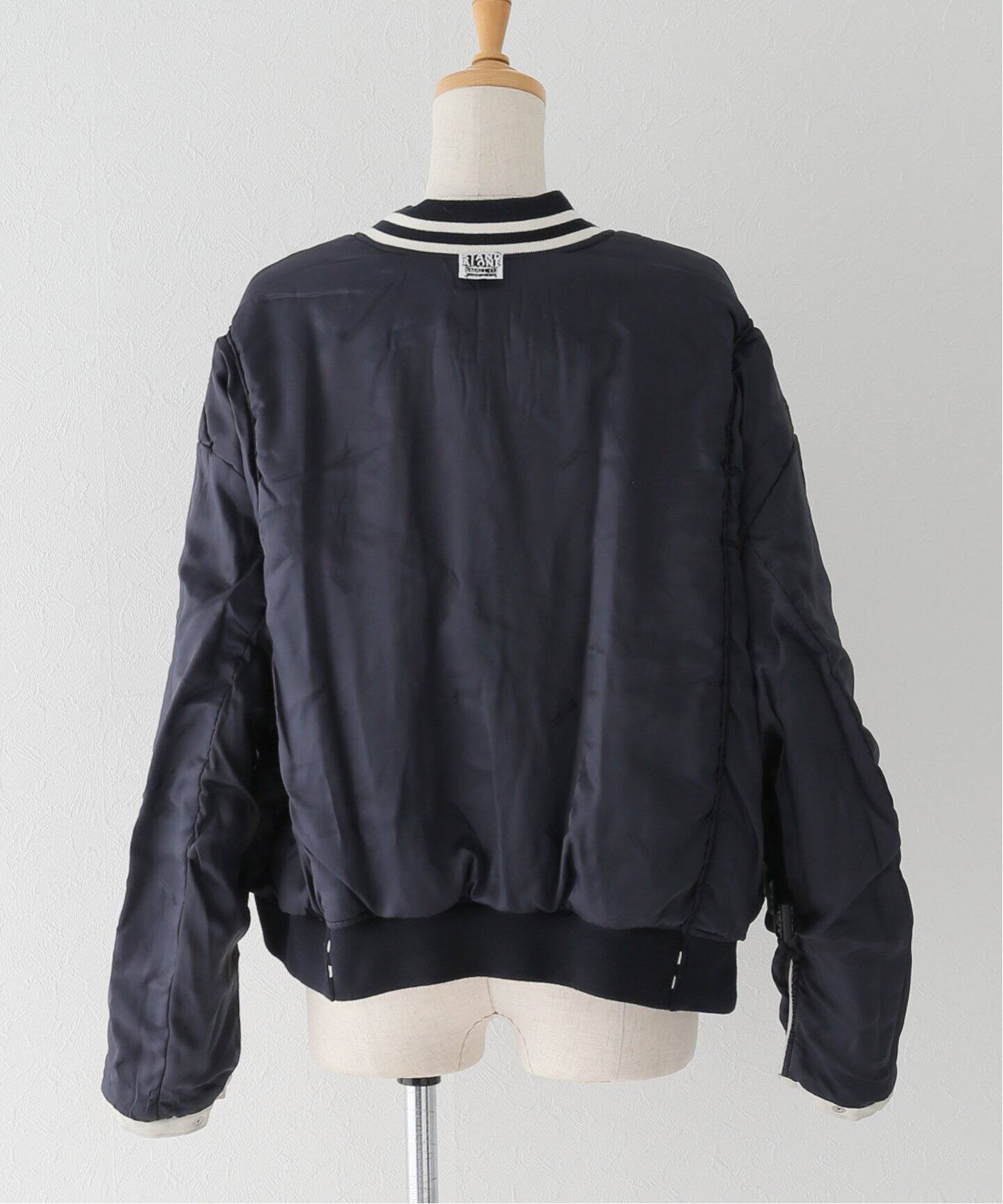 STAND ALONE/スタンド アローン】SATIN STADIUM ジャンパー  