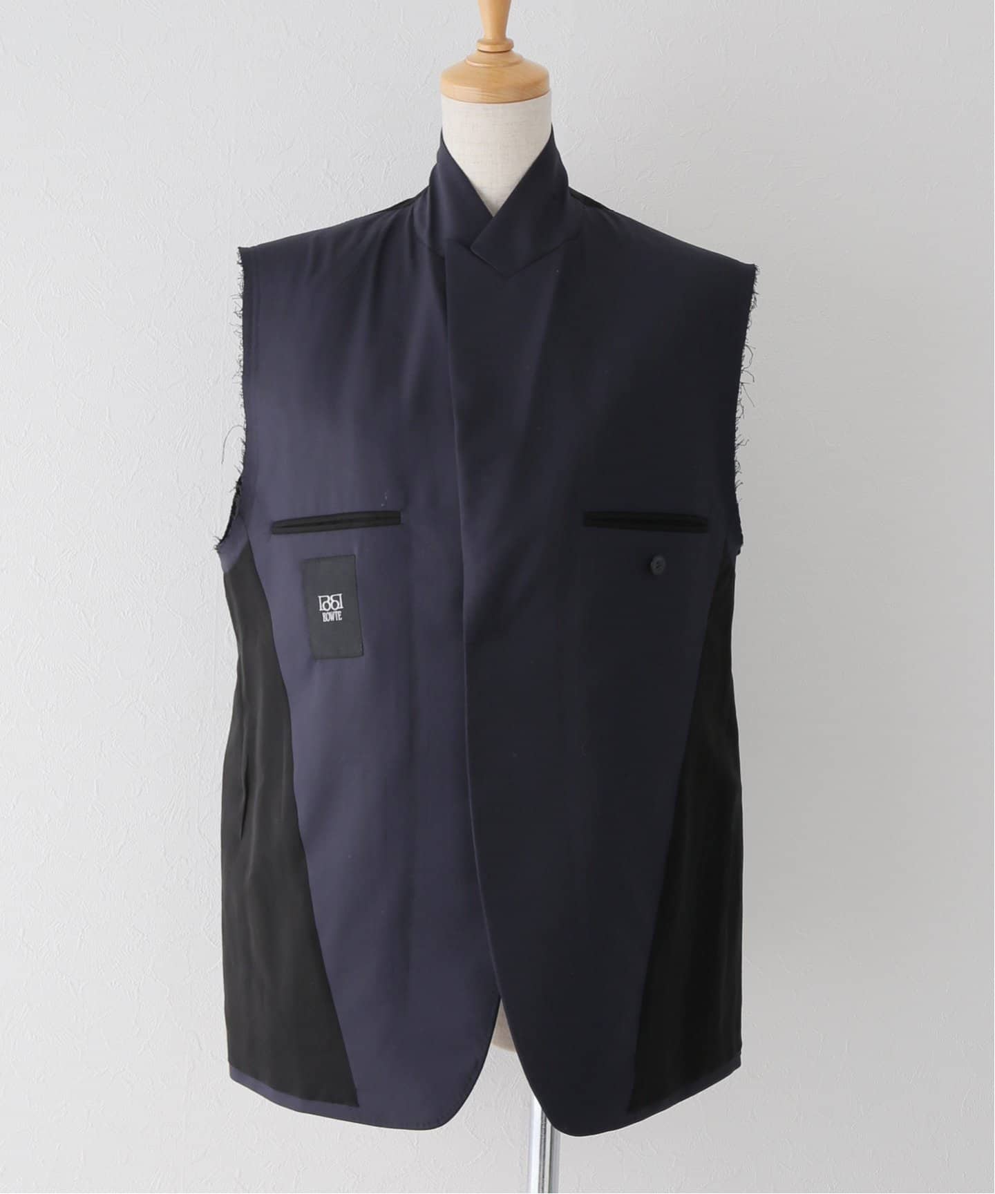 BOWTE/バウト】POPLIN SLEEVELESS ジャケット（ジレ）｜MUSE de