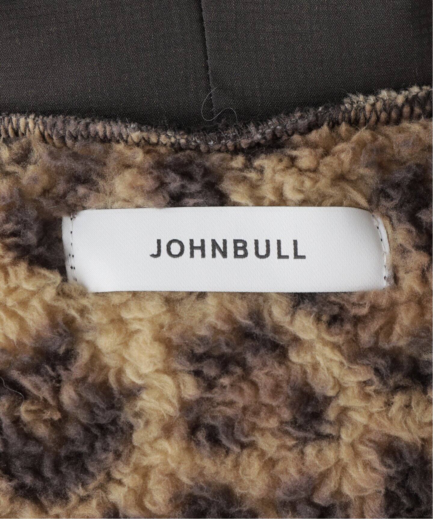 JOHNBULL/ジョンブル】LEOPARD FLEECE ZIP パーカー（ボア・フリース  