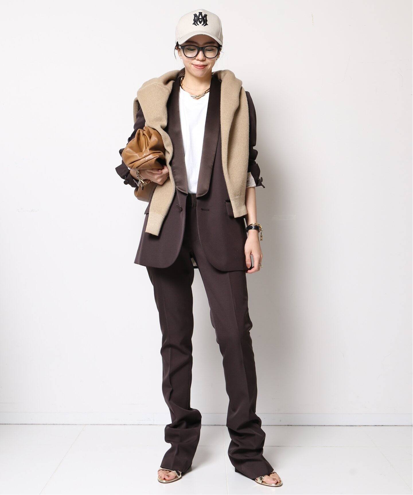 DSQUARED2/ディースクエアード】BROWN ジャケット（テーラード 
