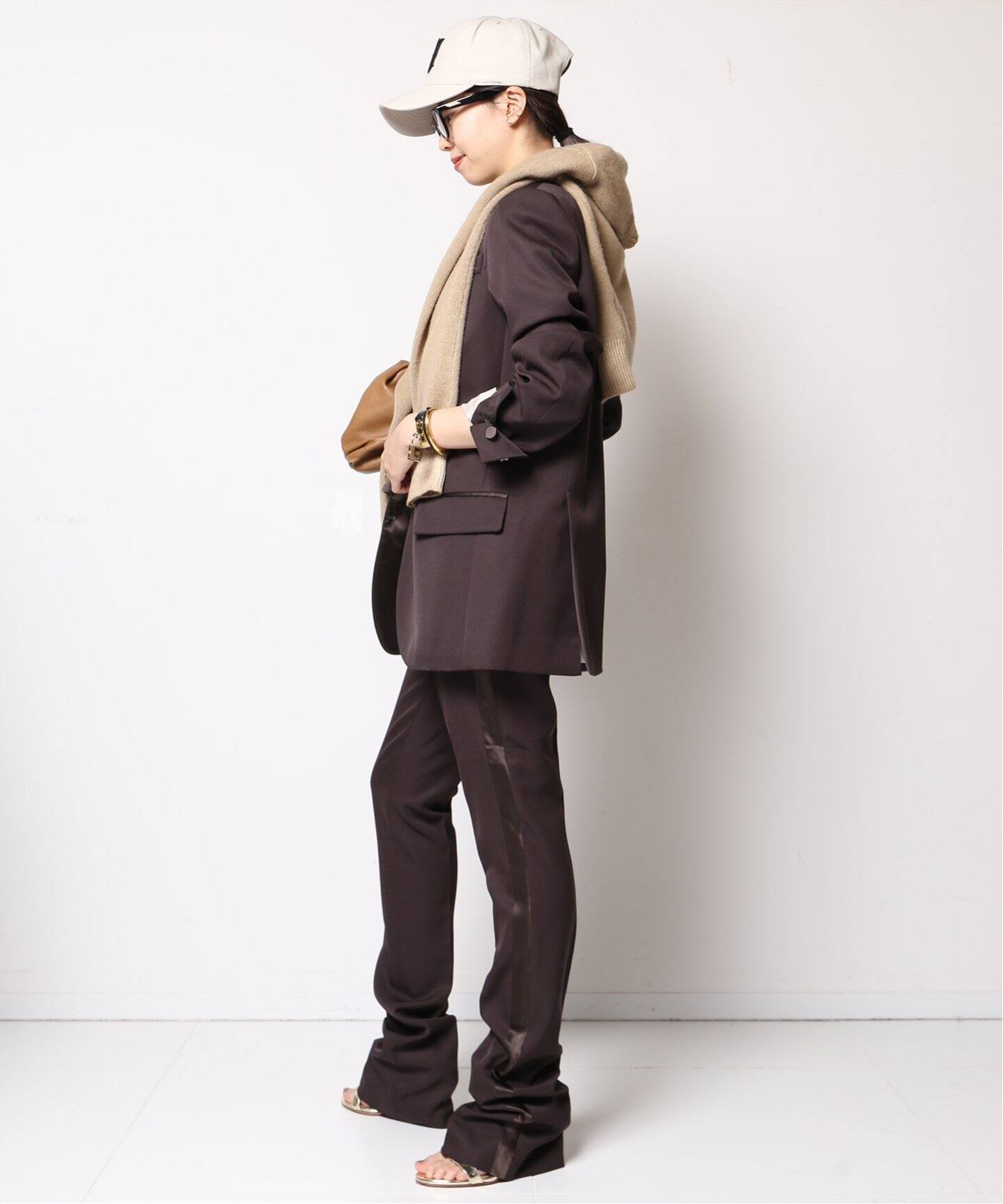 DSQUARED2/ディースクエアード】BROWN ジャケット（テーラード 