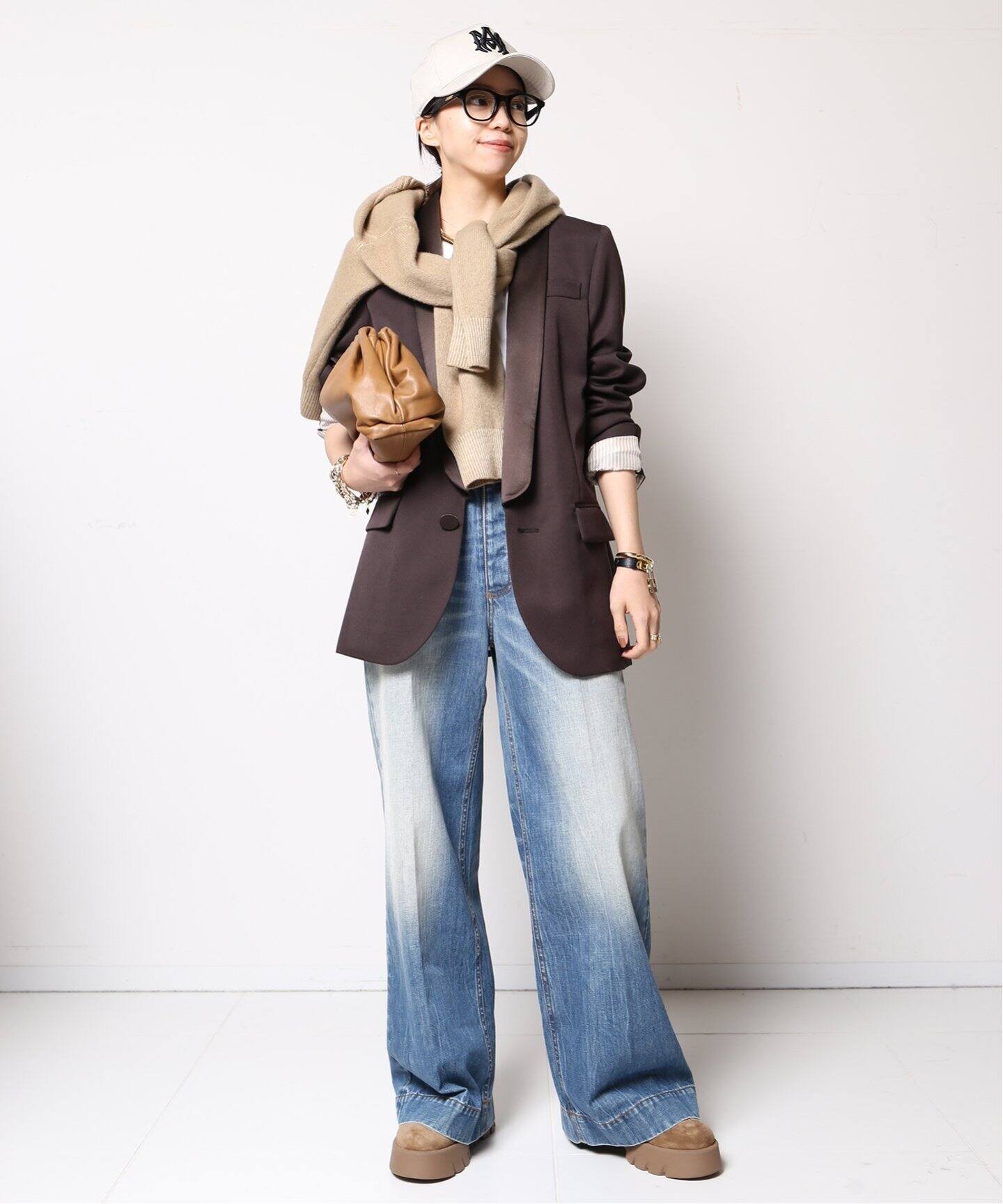 DSQUARED2/ディースクエアード】BROWN ジャケット（テーラード 