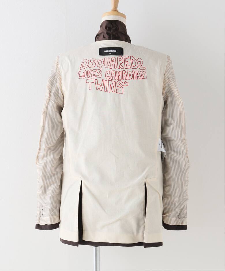 DSQUARED2/ディースクエアード】BROWN ジャケット（テーラード  