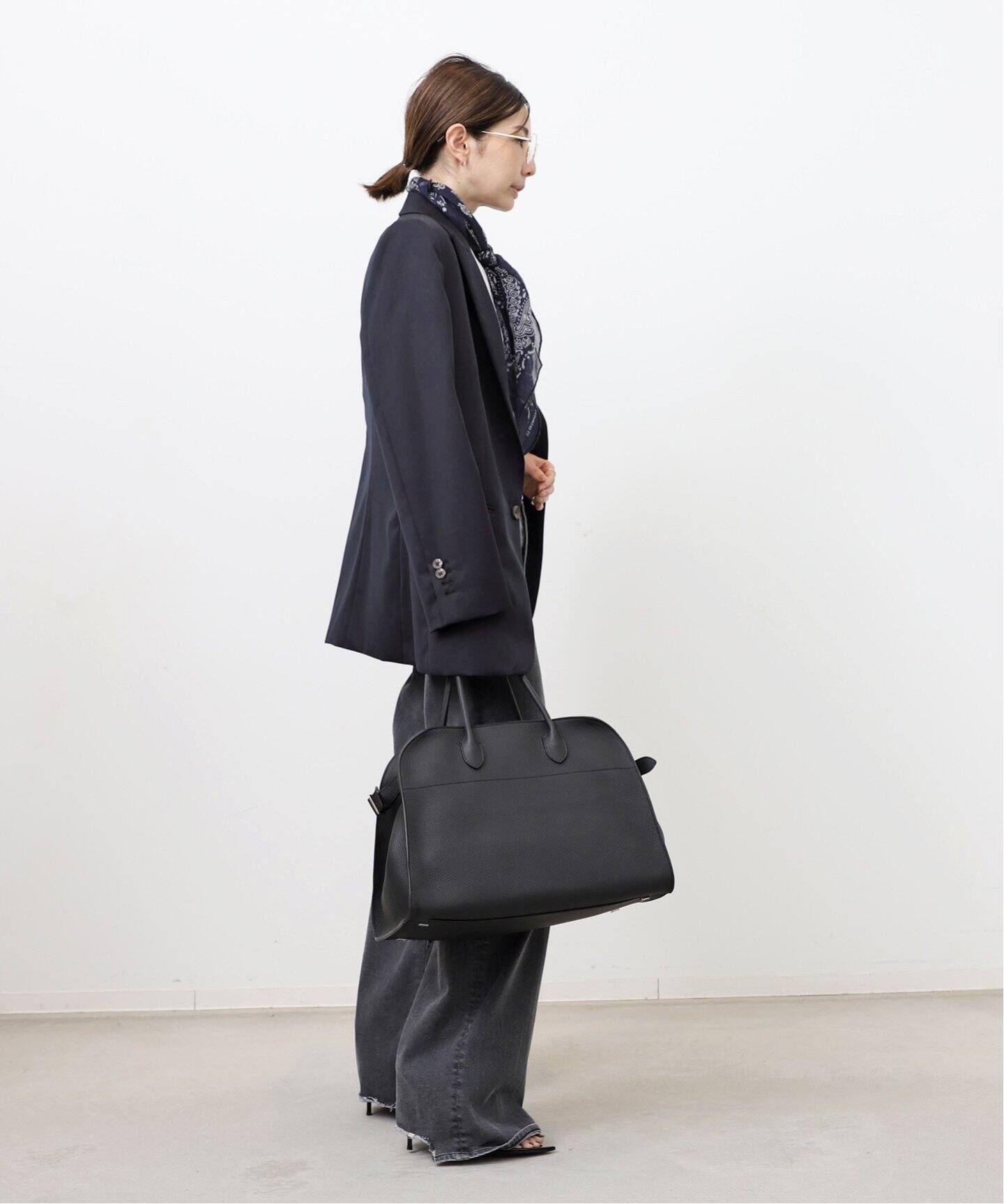 Navy Tailored Jacket（テーラードジャケット）｜L 