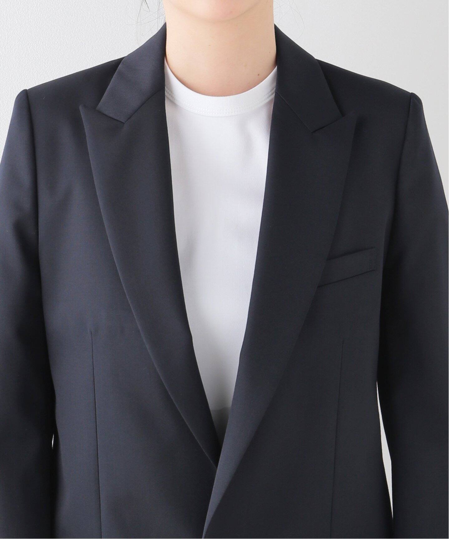 Navy Tailored Jacket（テーラードジャケット）｜L 