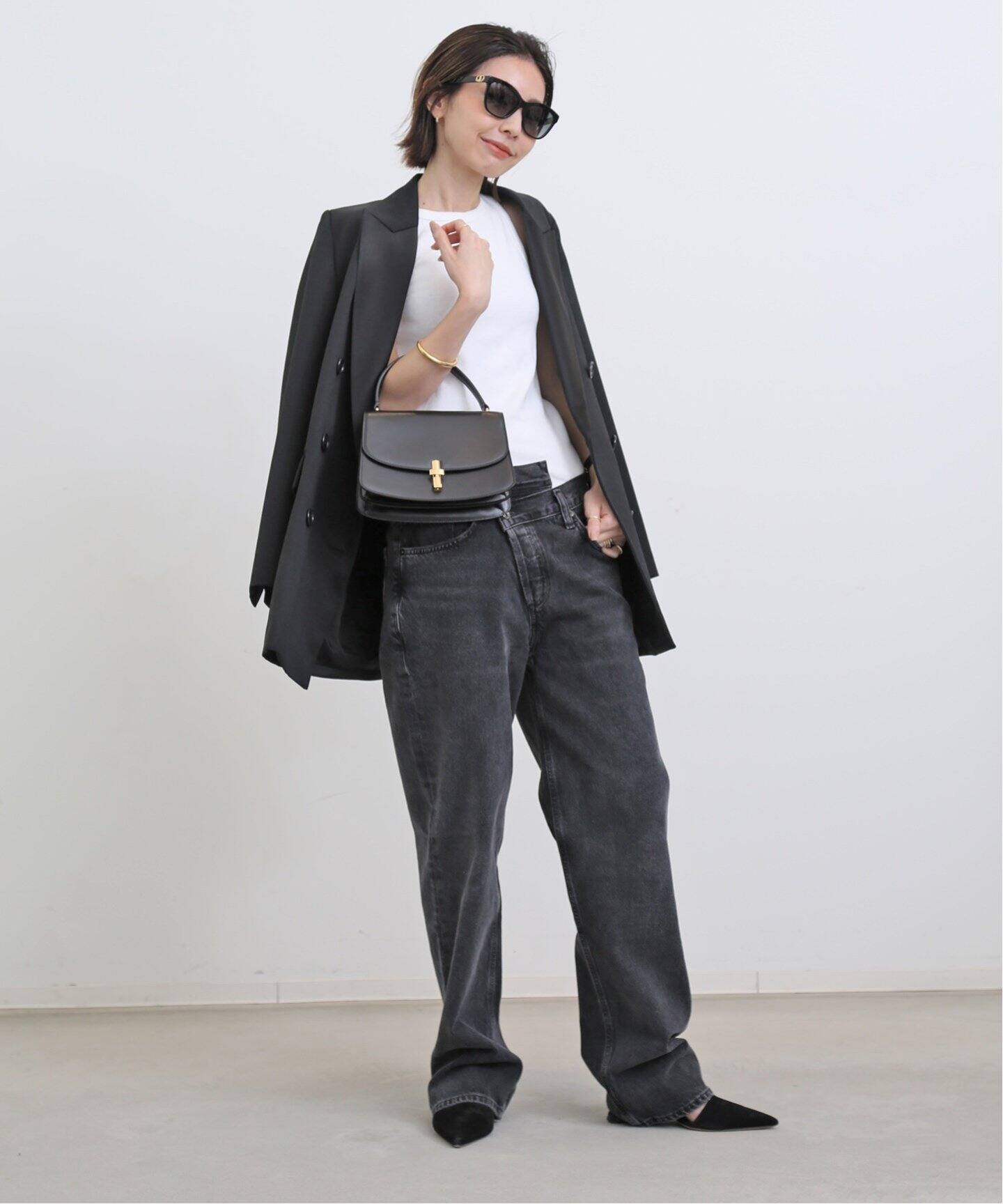 W Jacket（テーラードジャケット）｜L