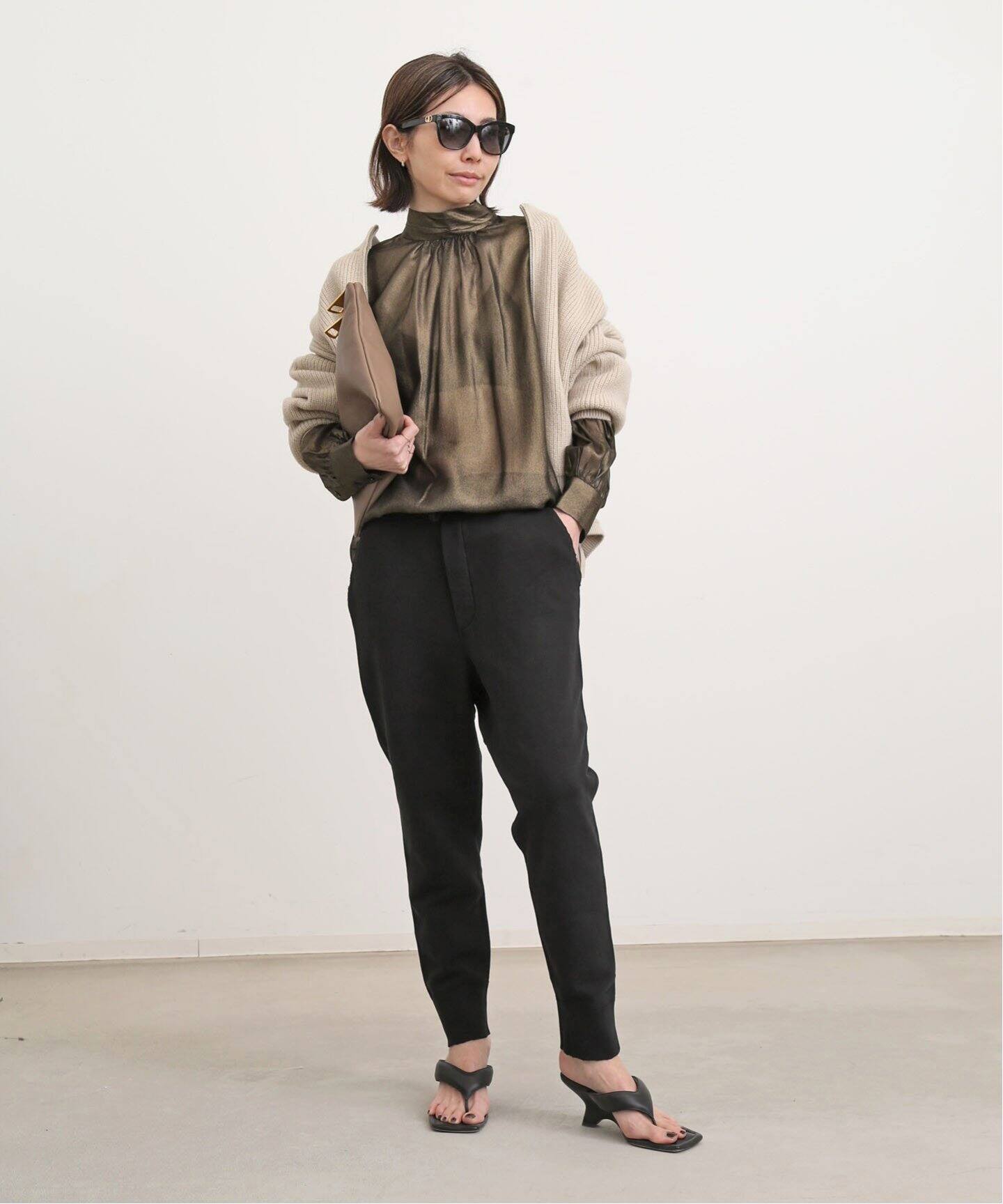 GOOD GRIEF!/グッドグリーフ】 Knit Full Zipped Blouson（その他  