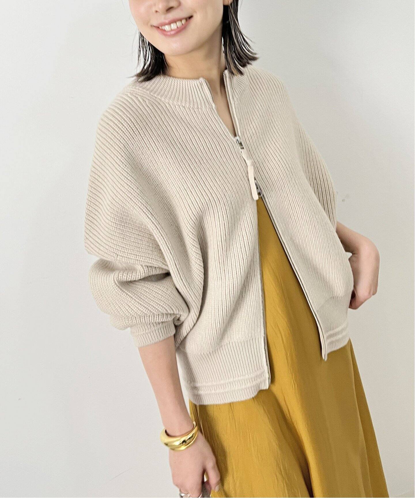 GOOD GRIEF!/グッドグリーフ】 Knit Full Zipped Blouson（その他 
