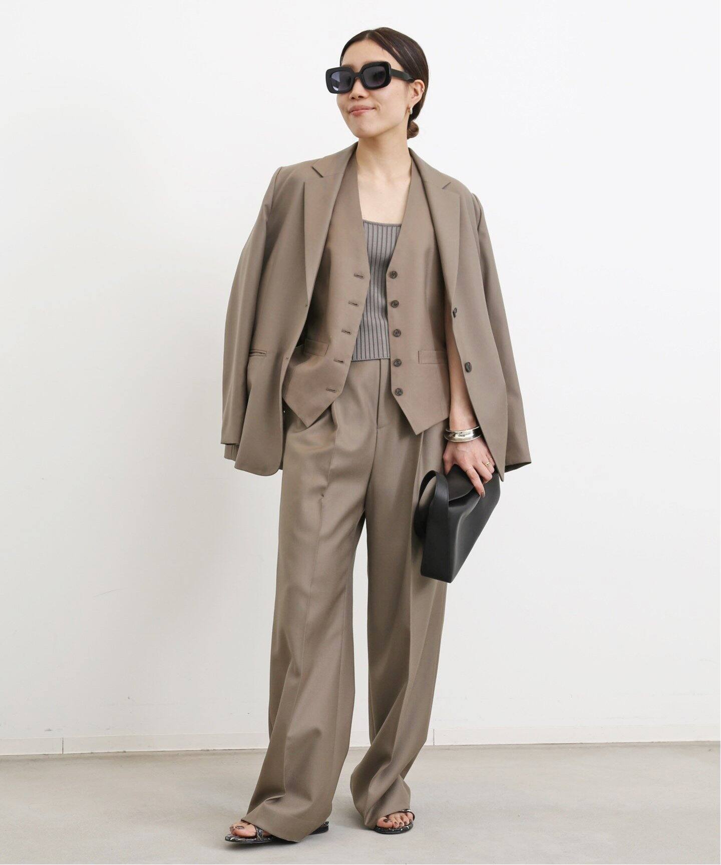 Worsted Wool Vest（スーツベスト）｜L