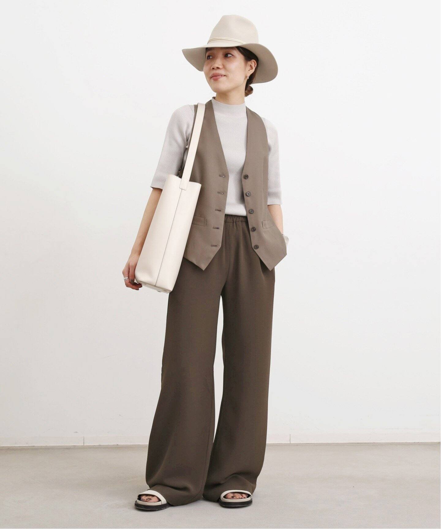 Worsted Wool Vest（スーツベスト）｜L