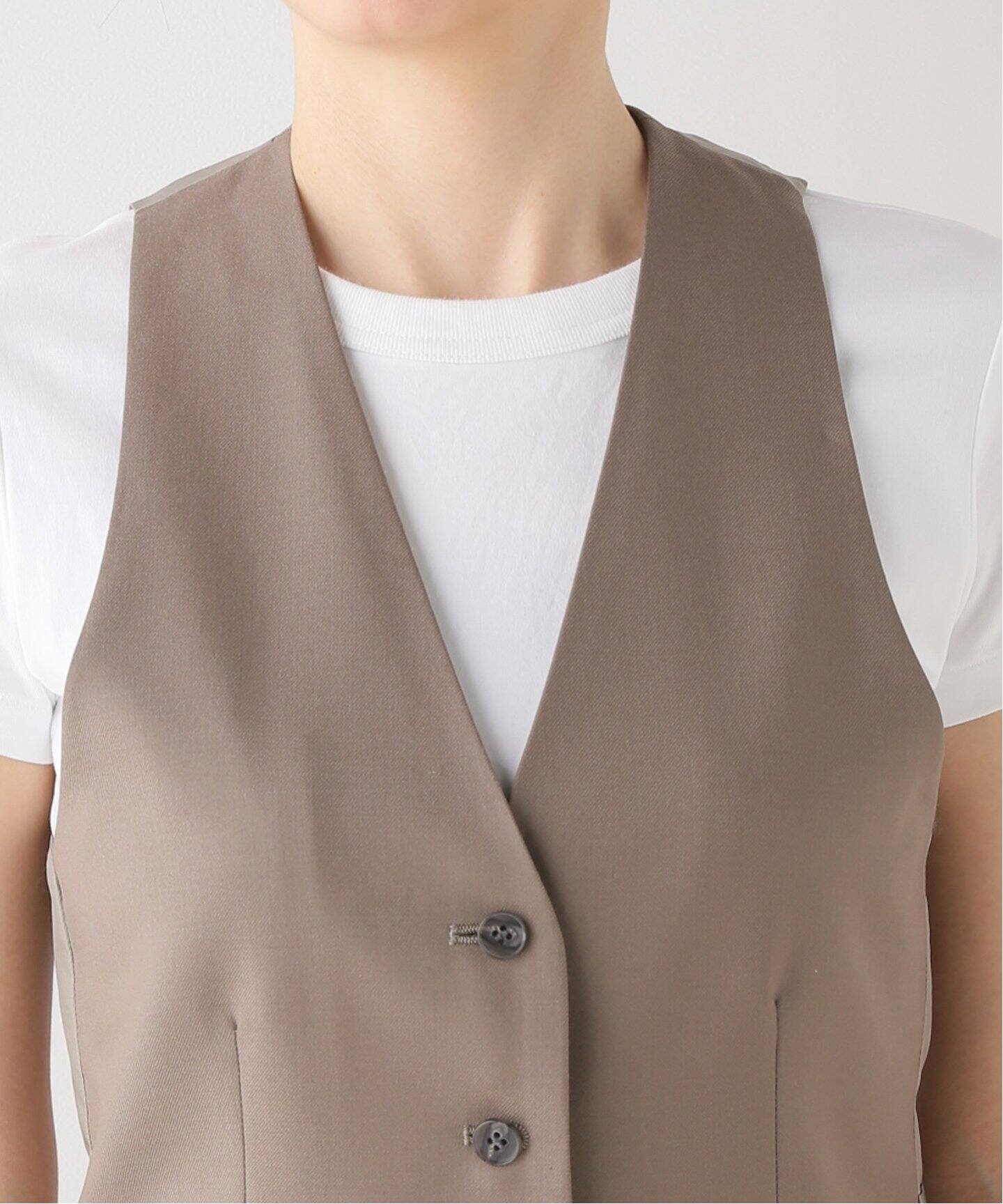 Worsted Wool Vest（スーツベスト）｜L