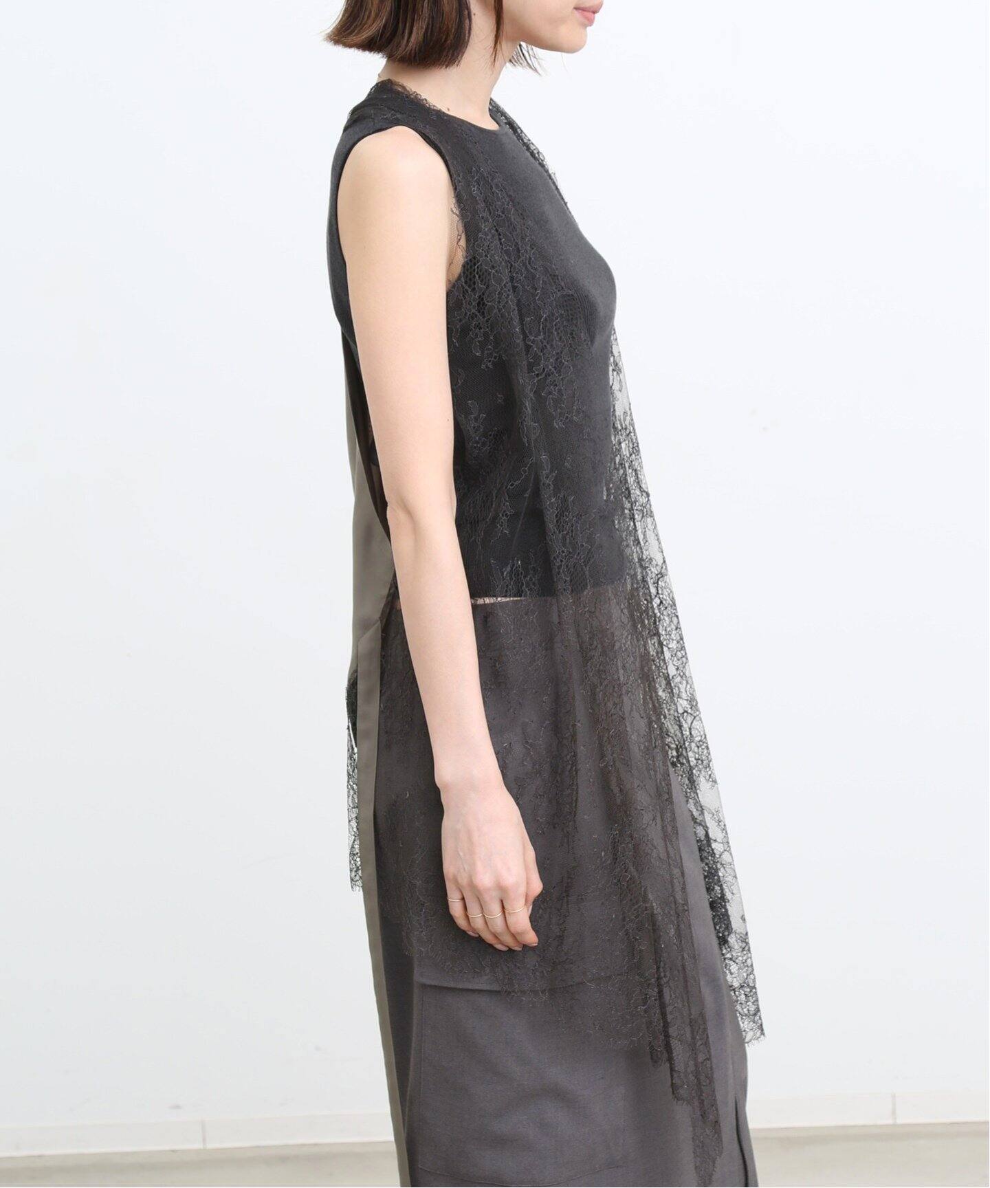 Lace Vest（その他ジャケット・スーツ）｜L