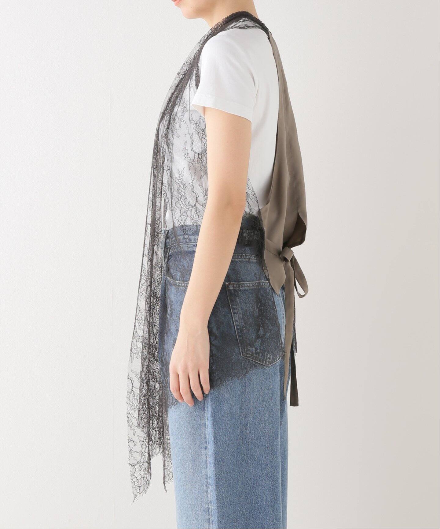 Lace Vest（その他ジャケット・スーツ）｜L 