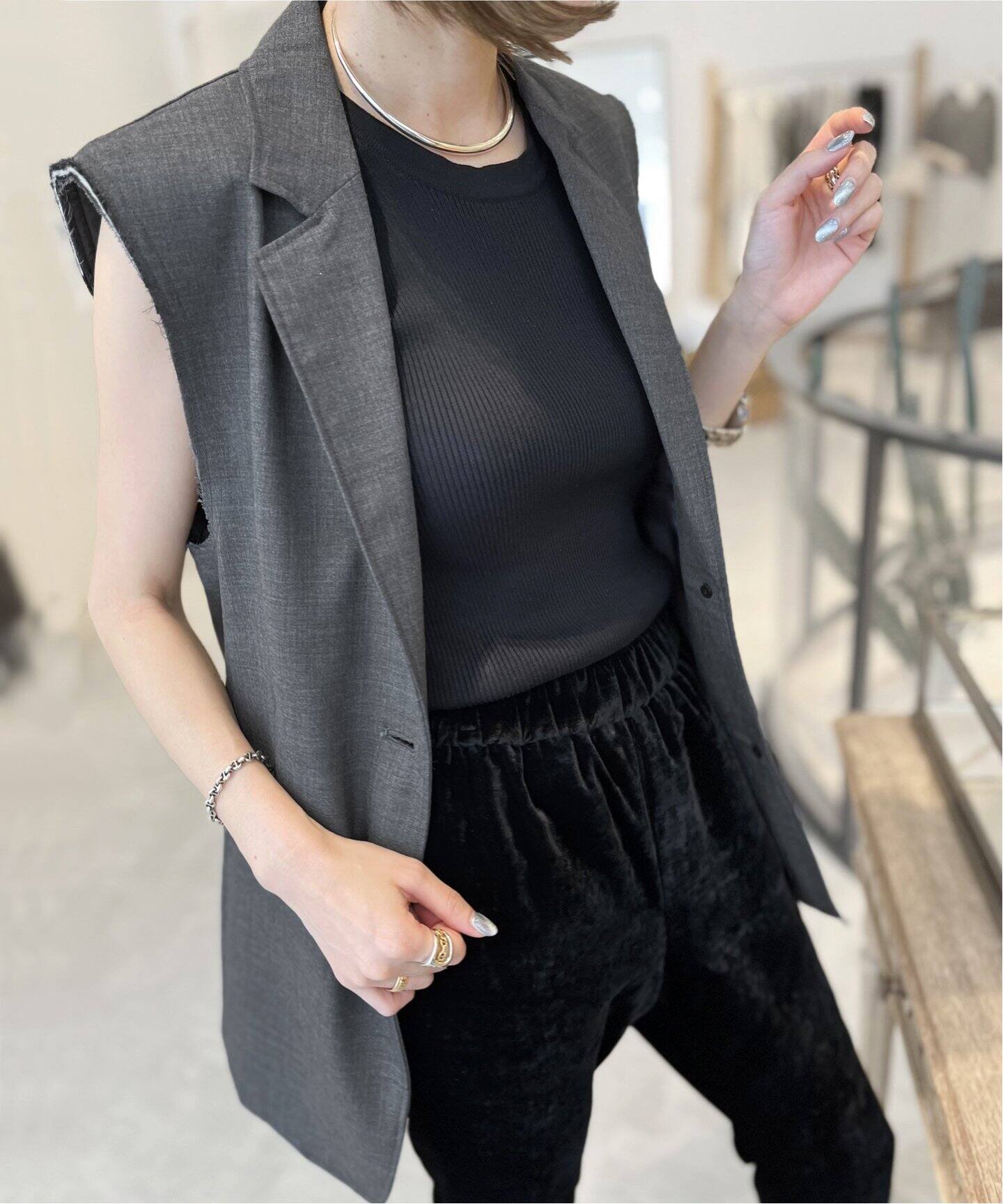 Masculine Vest（スーツベスト）｜L