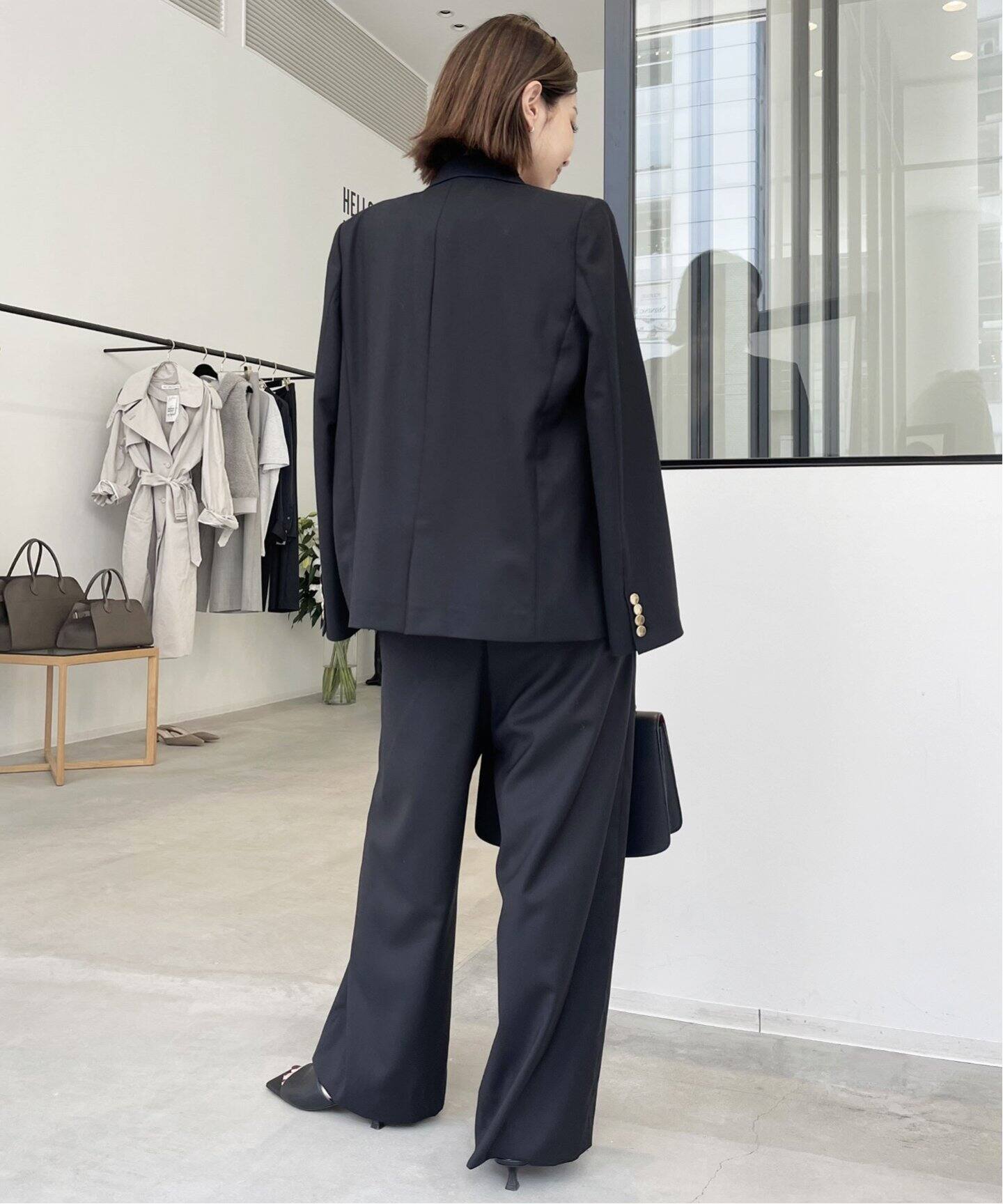 Col Pierrot /コル ピエロ】Wool Surge Double Jacket（テーラード 