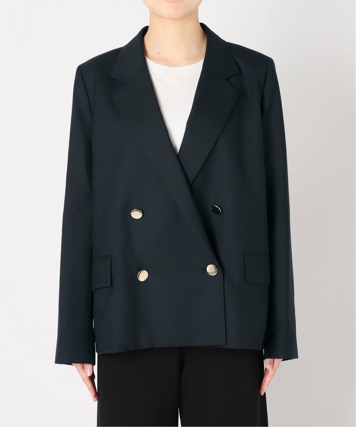 Col Pierrot /コル ピエロ】Wool Surge Double Jacket（テーラード 