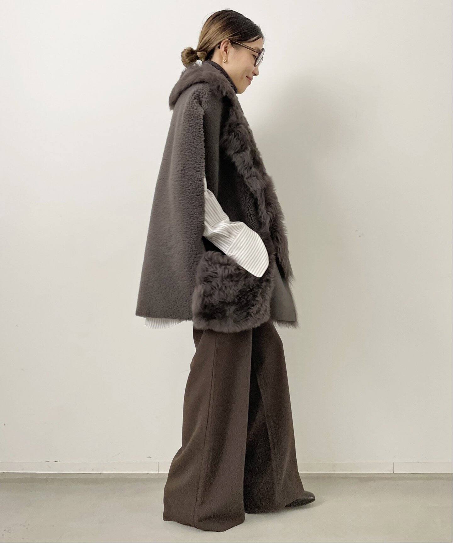 MARK KENLY DOMINO TAN /マークケンリードミノタン】T/N KNIT VEST  