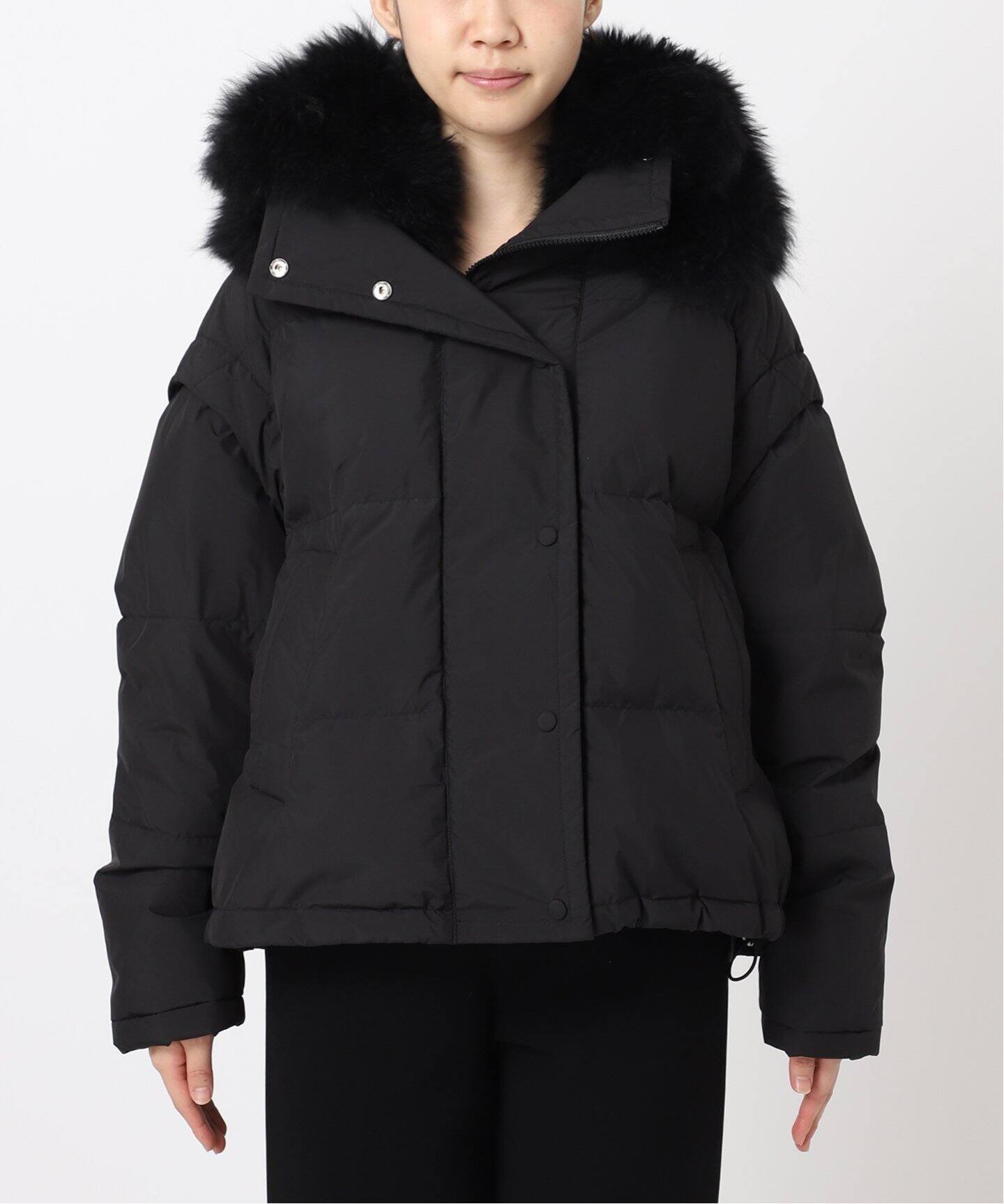 YVES SALOMON/イヴ サロモン】 OVERSIZED DOWN JACKET(3WAY)（ダウン 