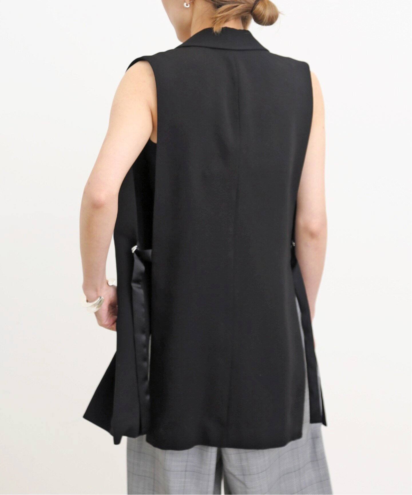 Col Pierrot /コル ピエロ】Georgette Vest（その他ジャケット・スーツ 