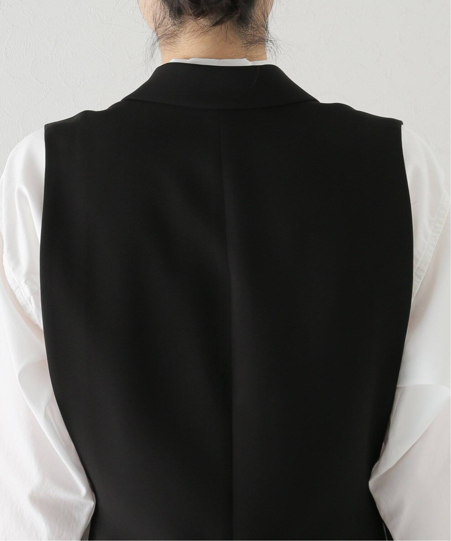 Col Pierrot /コル ピエロ】Georgette Vest（その他ジャケット・スーツ 