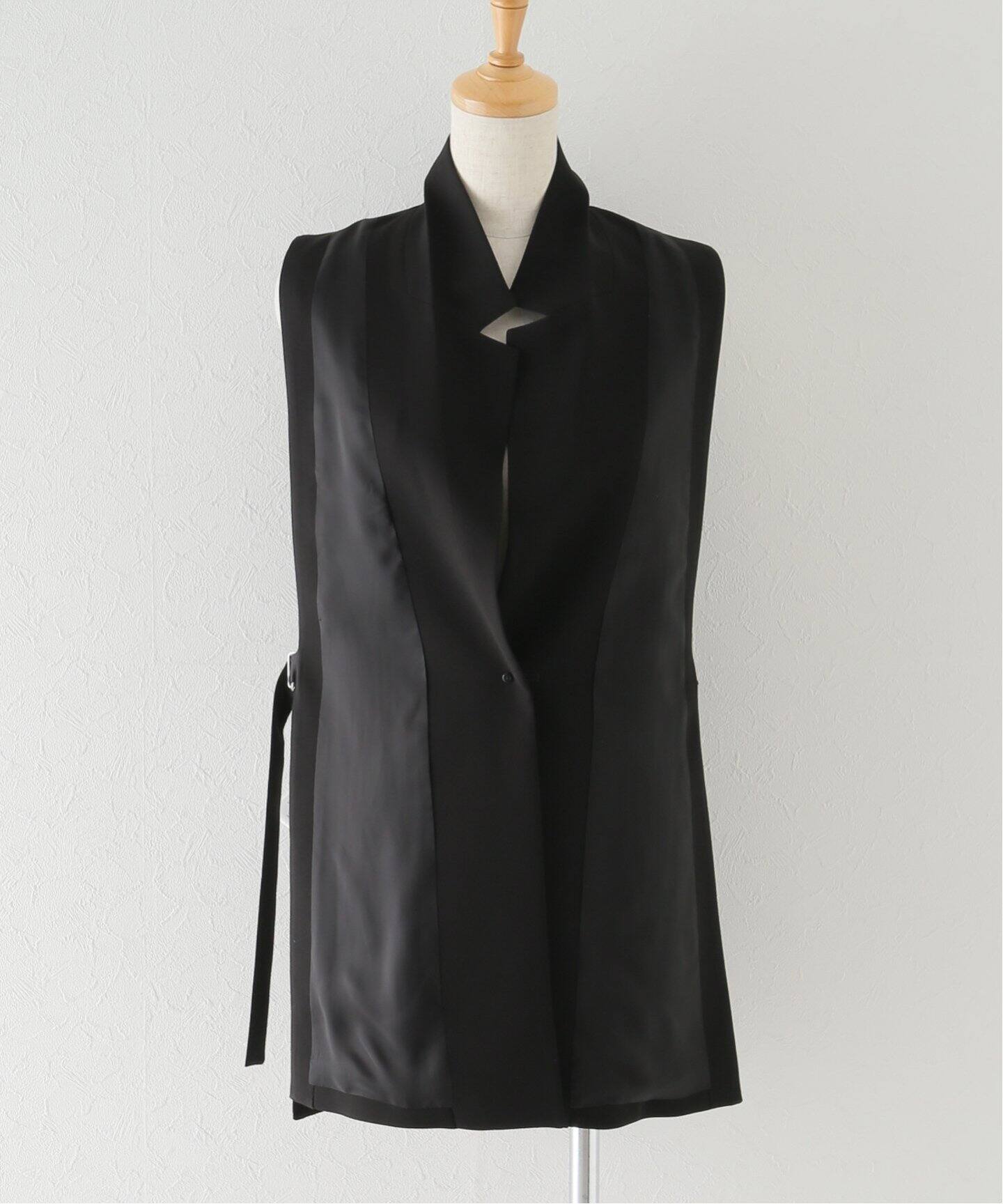 Col Pierrot /コル ピエロ】Georgette Vest（その他ジャケット・スーツ 