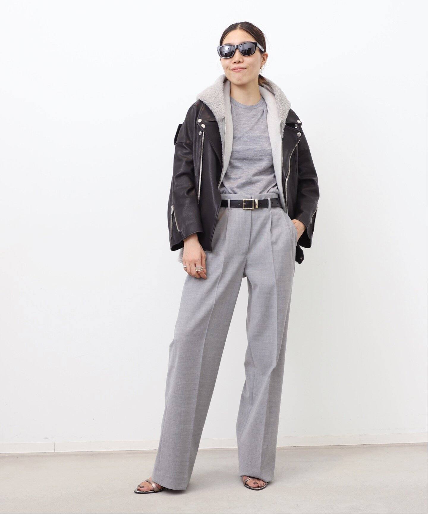 SUPREMA/シュプレマ】 ReversibleVEST (Mouton×Cashmere)（その他 