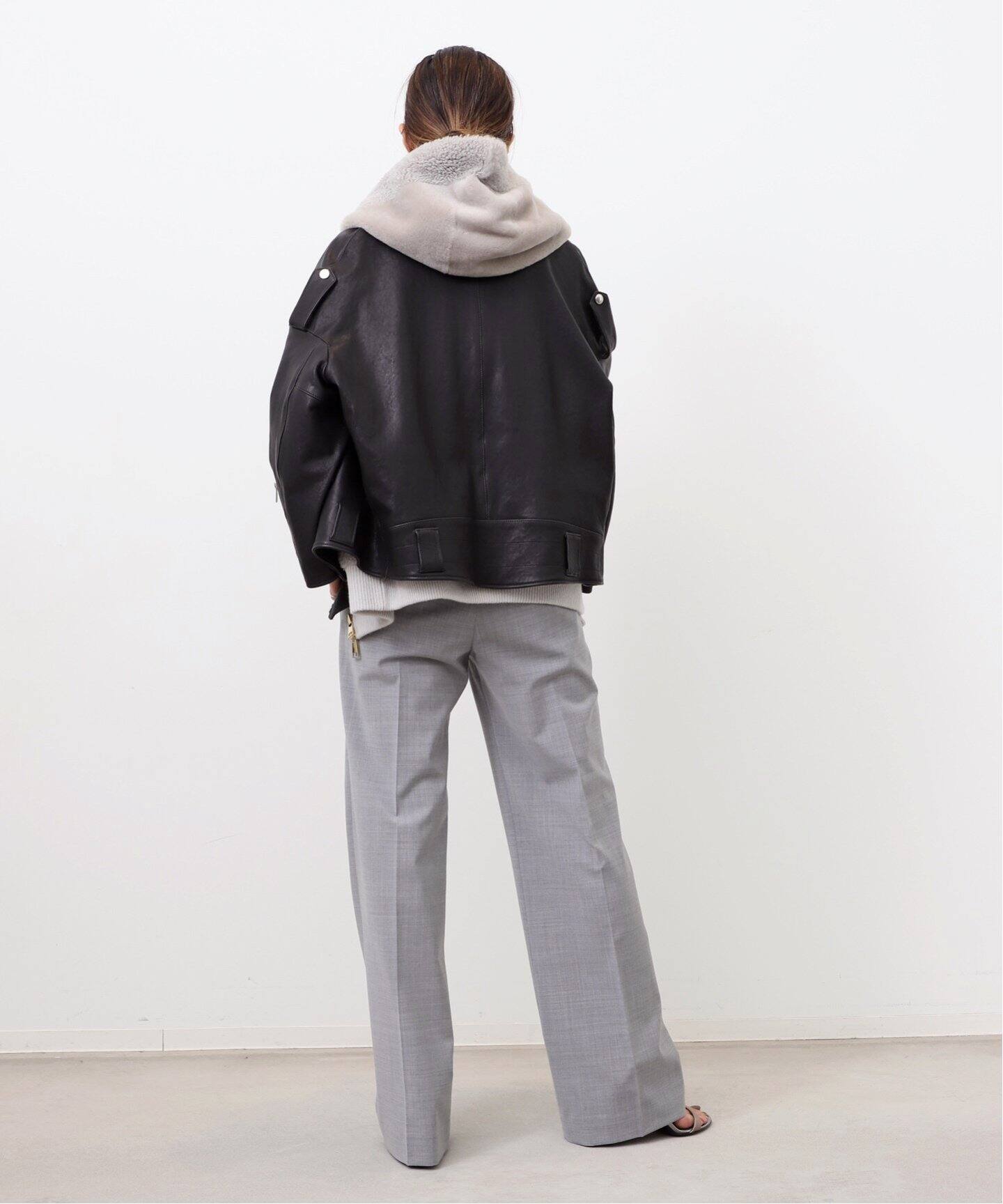 SUPREMA/シュプレマ】 ReversibleVEST (Mouton×Cashmere)（その他 