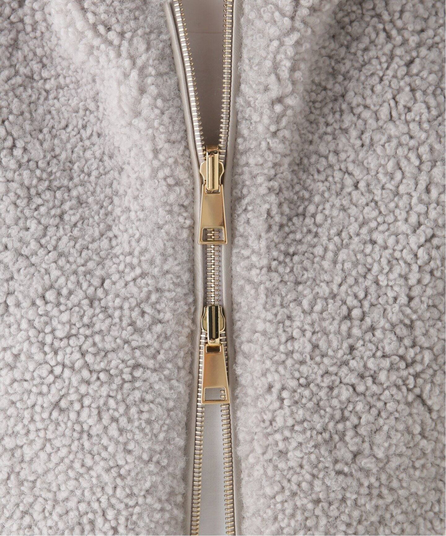 シュプレマ 23AW Mouton×Cashmere リバーシブル ベスト S