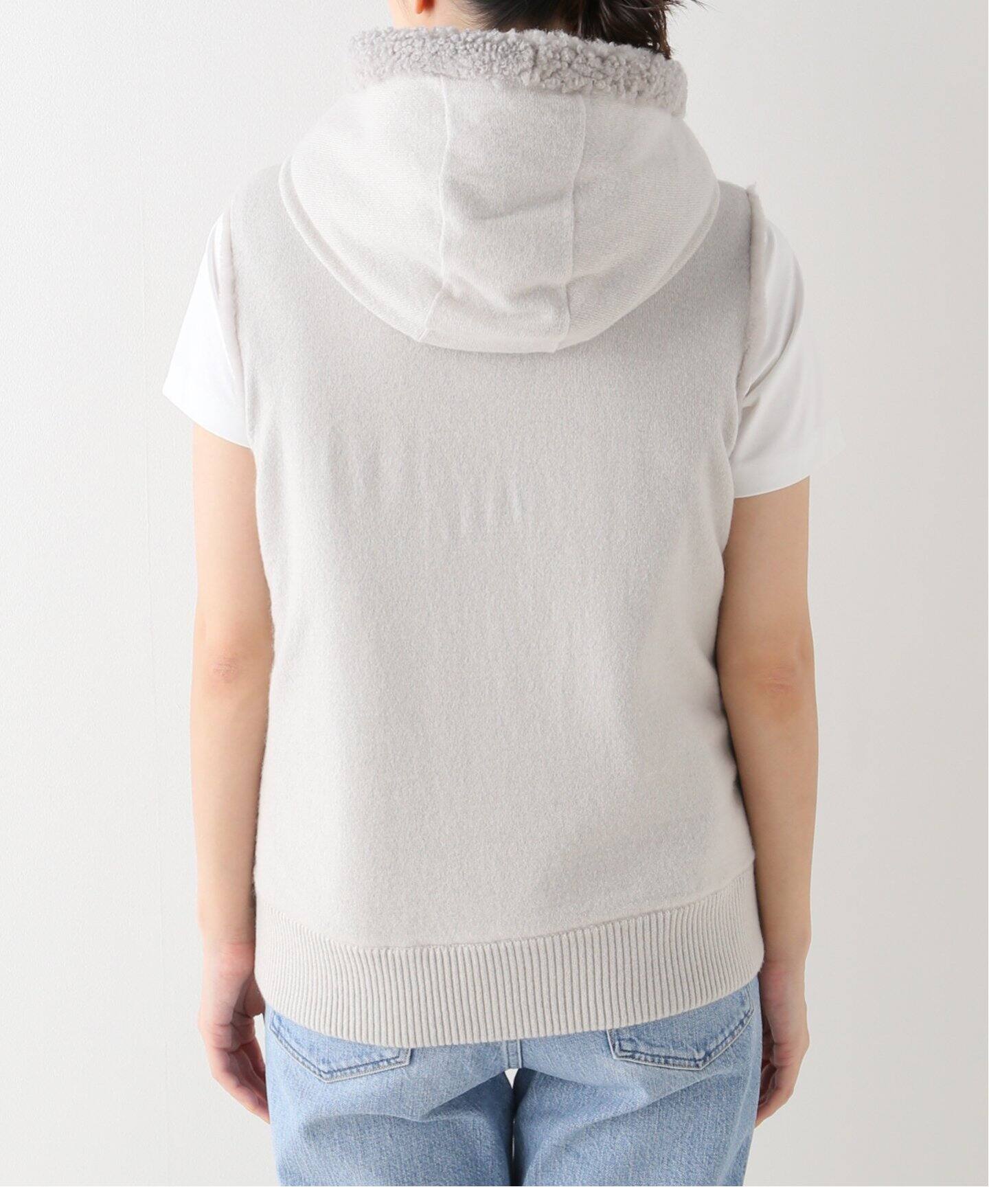 SUPREMA/シュプレマ】 ReversibleVEST (Mouton×Cashmere)（その他 