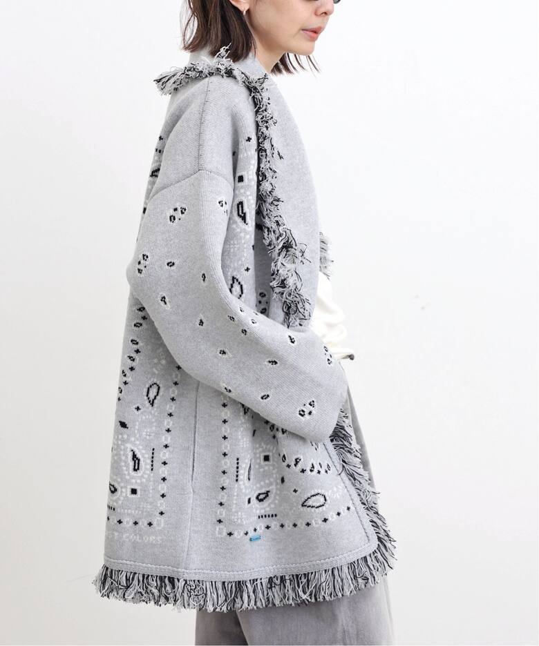 ALANUI/アラヌイ】 BANDANA JACQUARD CARDIGAN（その他ジャケット 
