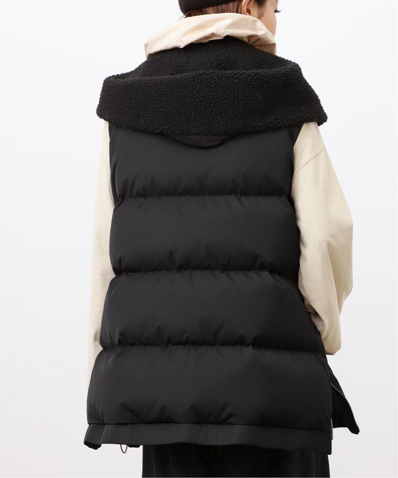 LOU ANDREA/ルーアンドレア】2WAY DOWN VEST（ダウン・中綿ベスト 