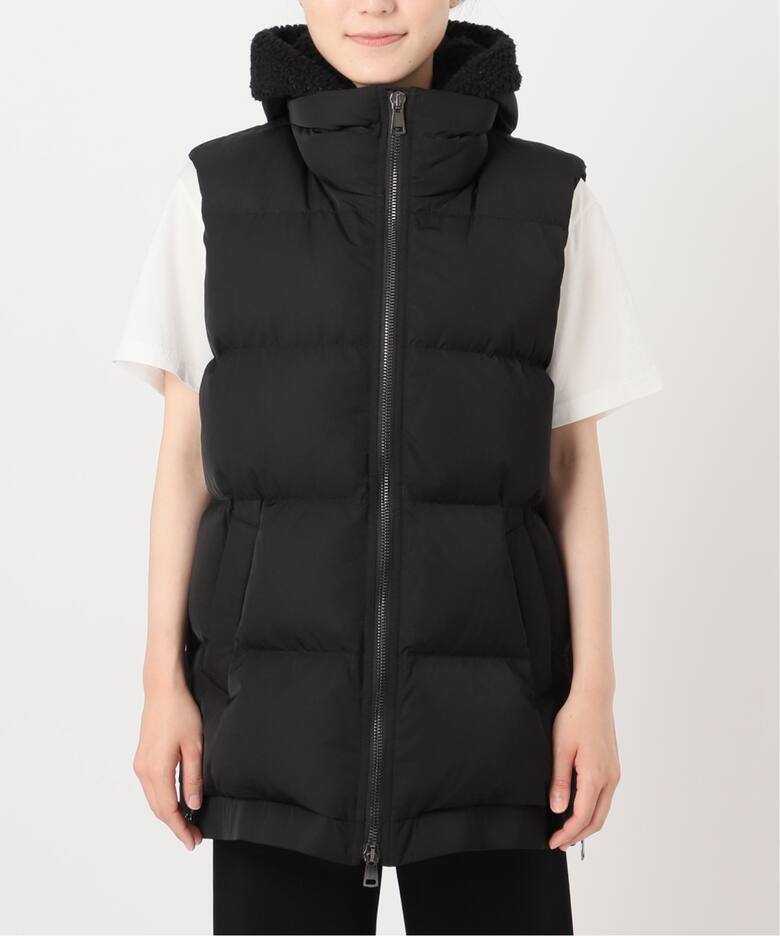 LOU ANDREA/ルーアンドレア】2WAY DOWN VEST（ダウン・中綿ベスト 