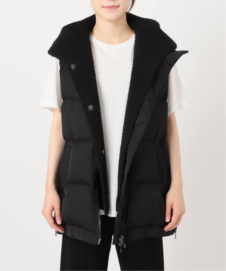 LOU ANDREA/ルーアンドレア】2WAY DOWN VEST（ダウン・中綿ベスト  