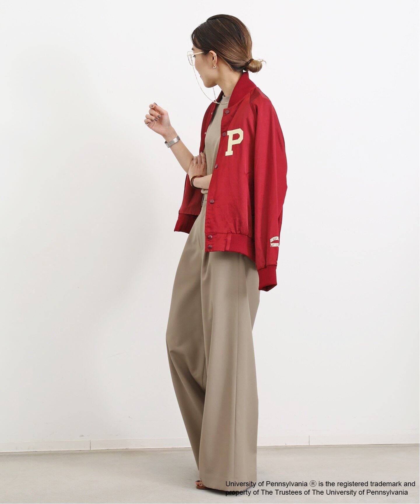 COUTURE D`ADAM/クチュールドアダム】Penn univ. stadium Jumper  