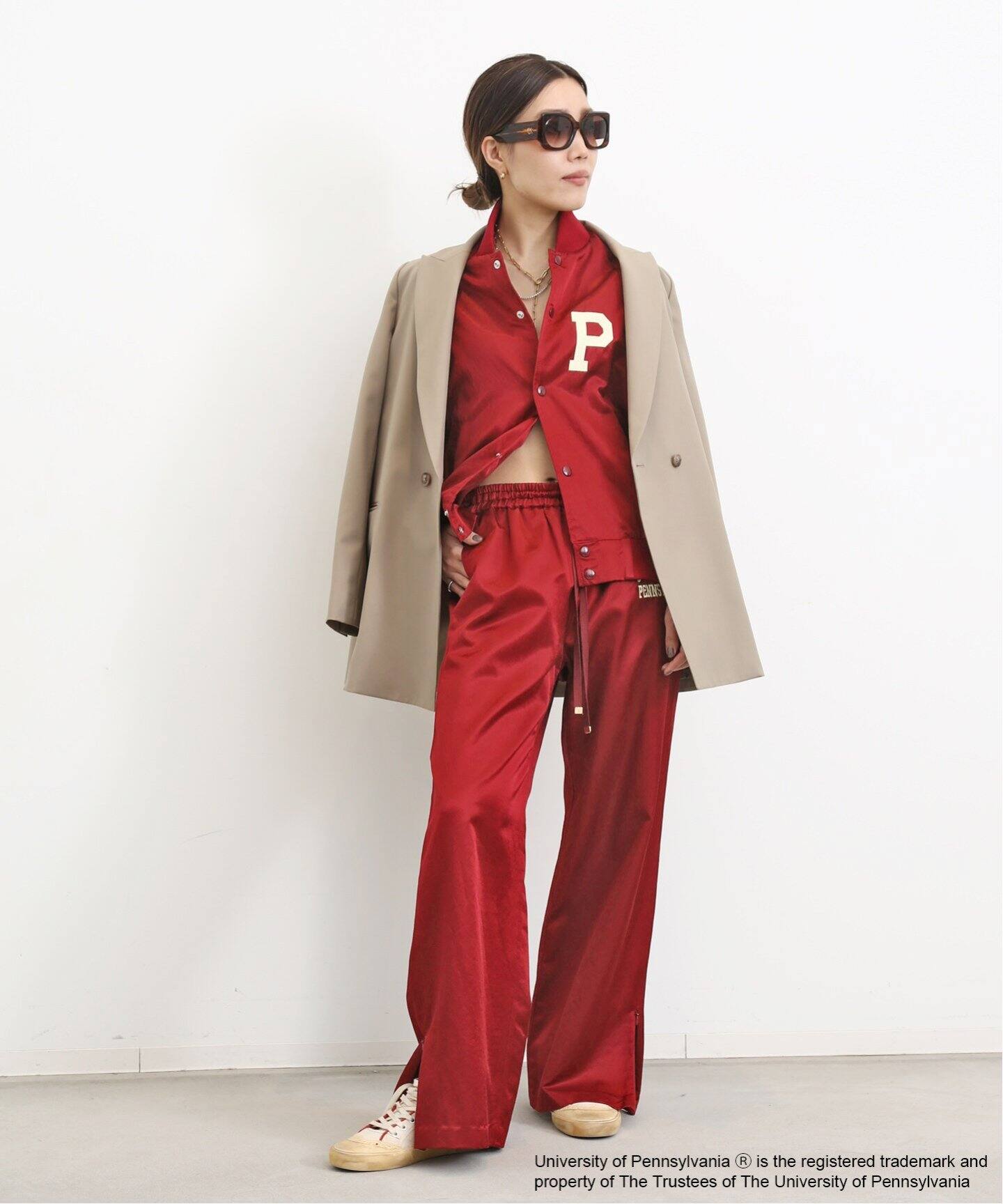 COUTURE D`ADAM/クチュールドアダム】Penn univ. stadium Jumper  