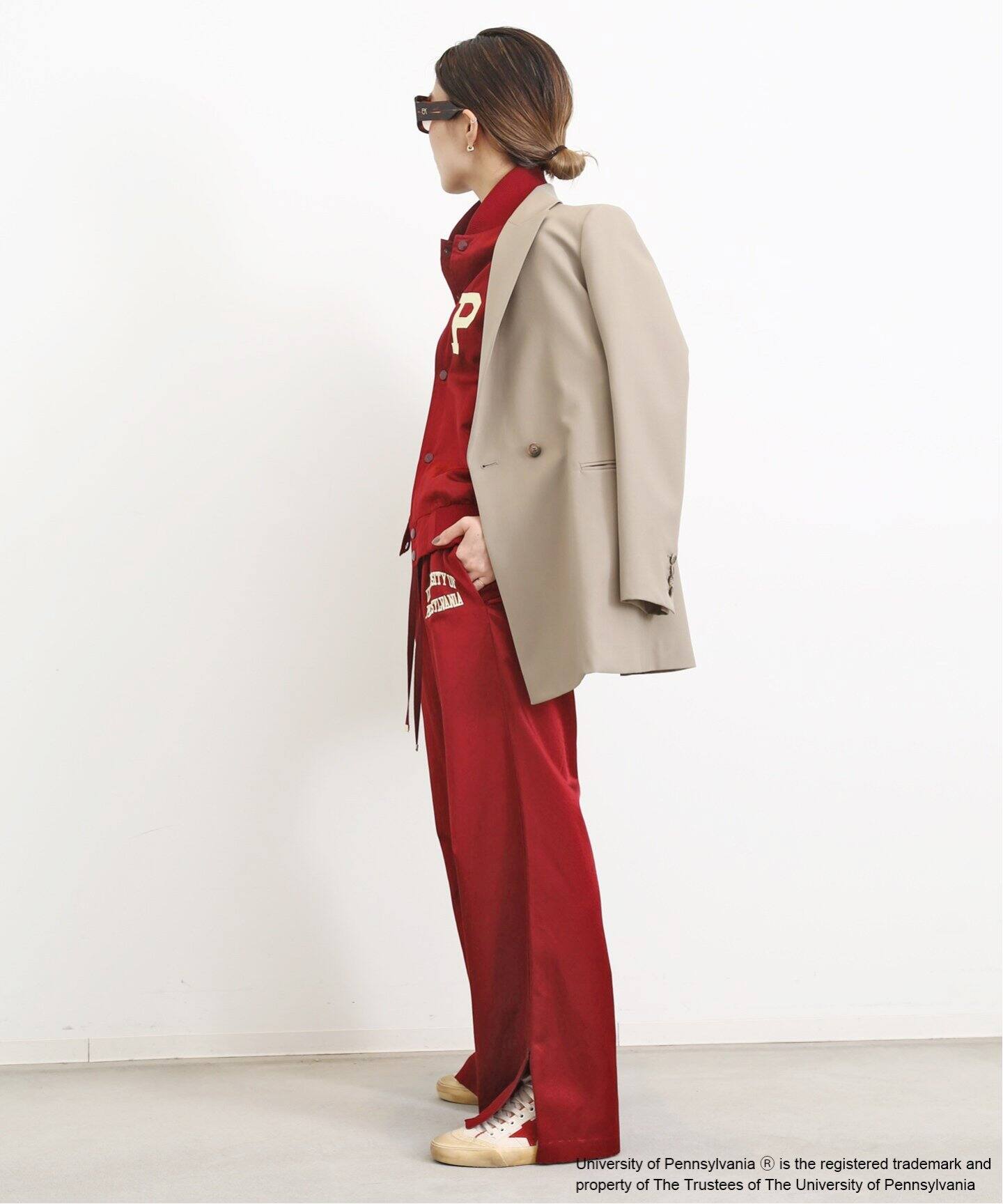 COUTURE D`ADAM/クチュールドアダム】Penn univ. stadium Jumper  