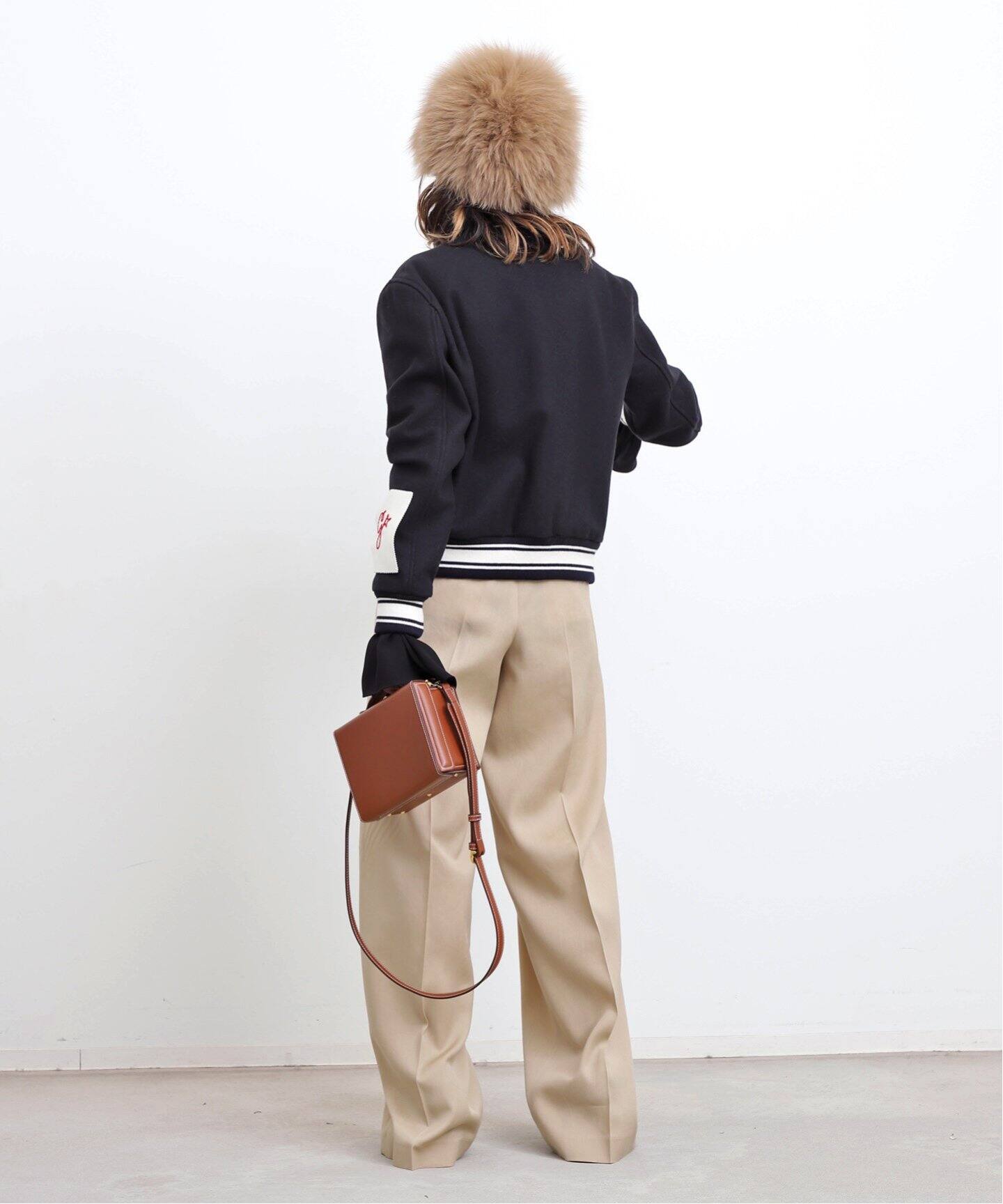 GOLDEN GOOSE/ゴールデン グース】 BOMBER JACKET（スタジャン）｜L  