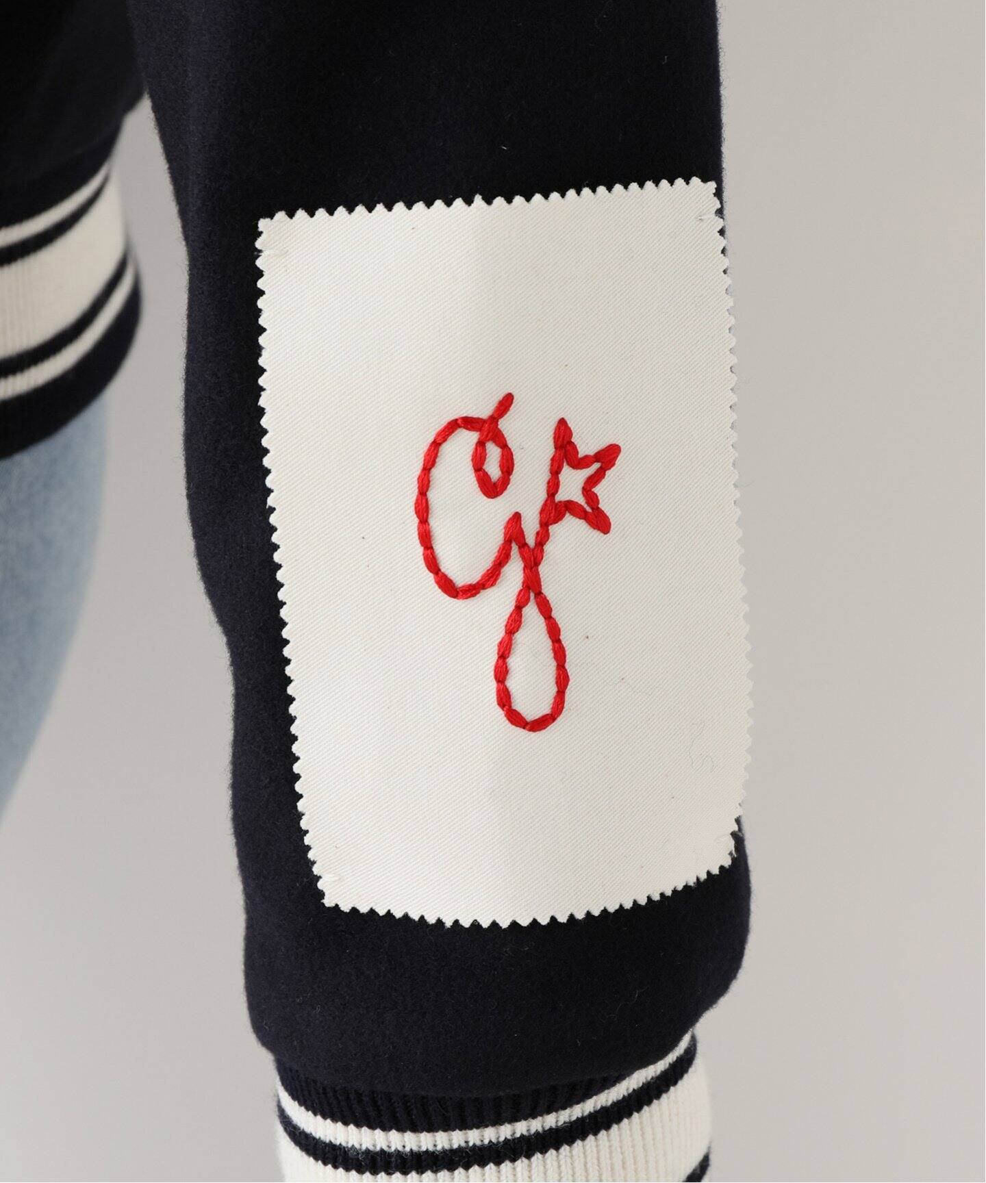 GOLDEN GOOSE/ゴールデン グース】 BOMBER JACKET（スタジャン）｜L 