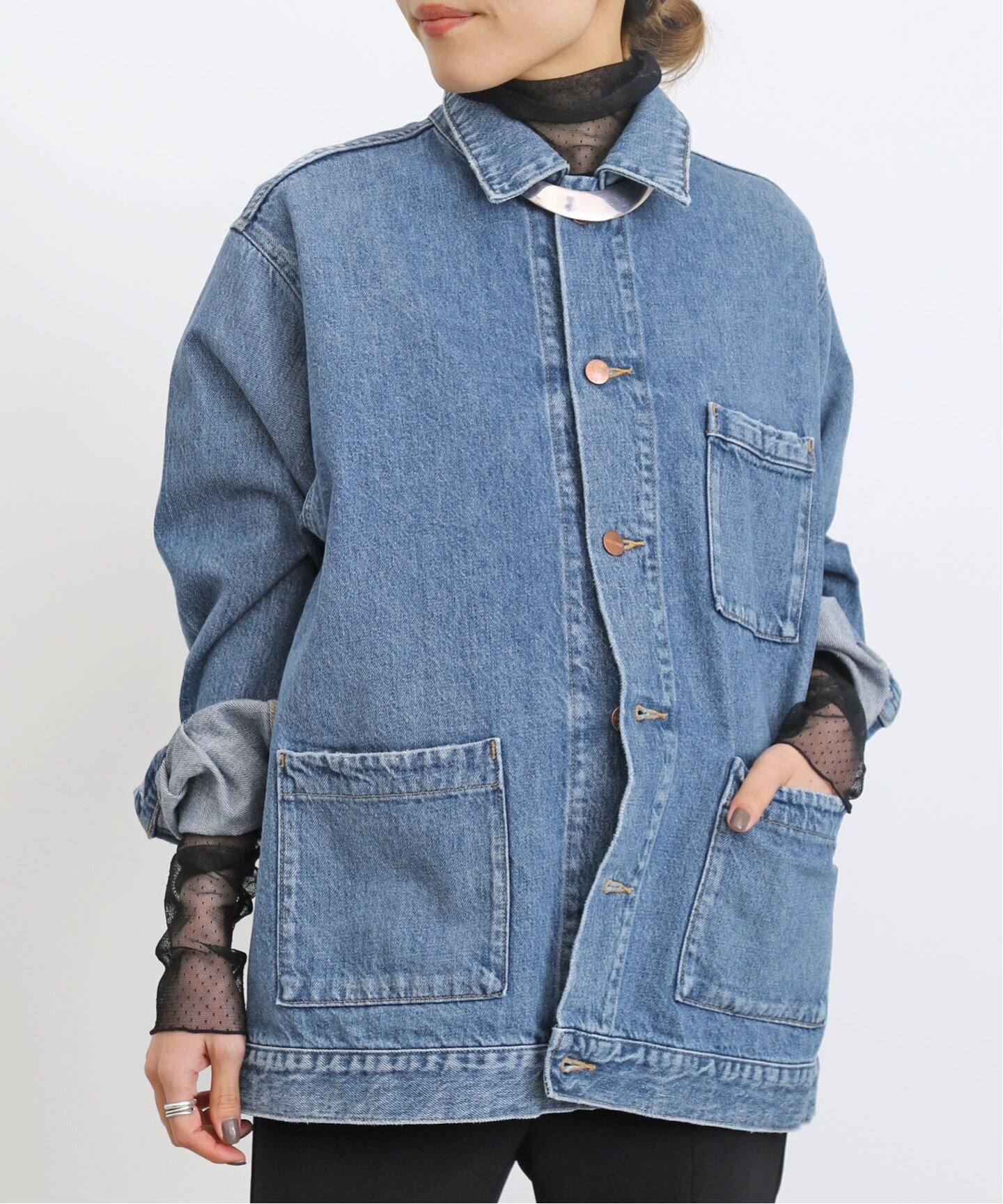 RED CARD / レッドカード】 Denim Jacket（デニムジャケット）｜L  