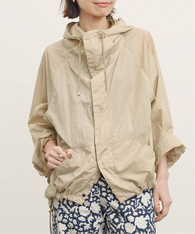 REMI RELIEF/レミレリーフ】Nylon Zip Hood Blouson（ナイロン  